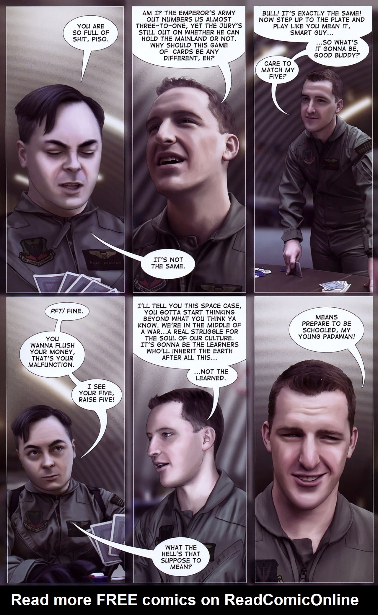 Read online Titanium Rain comic -  Issue #1 - 19
