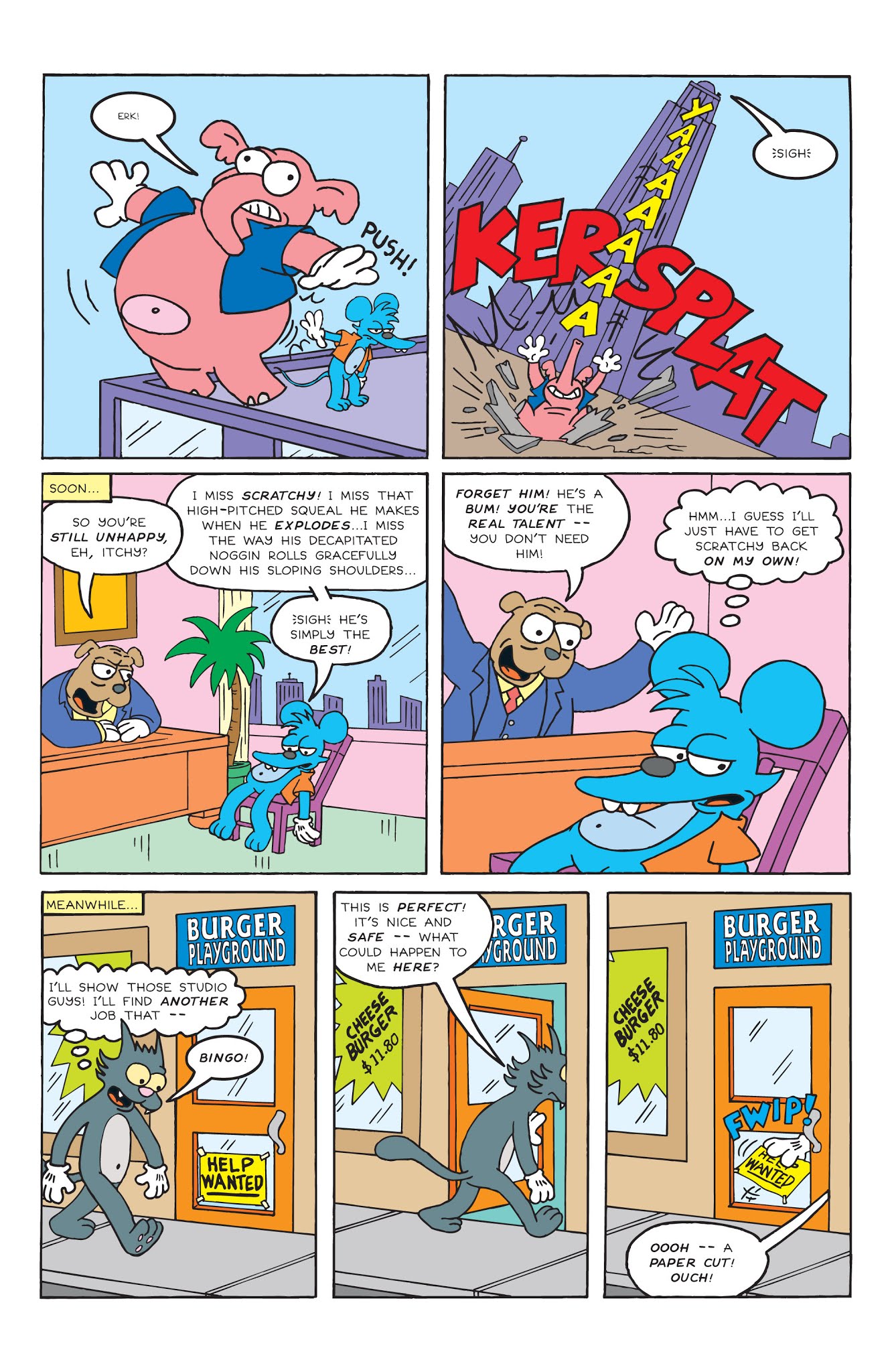 Read online Itchy & Scratchy Comics comic -  Issue #3 - 7