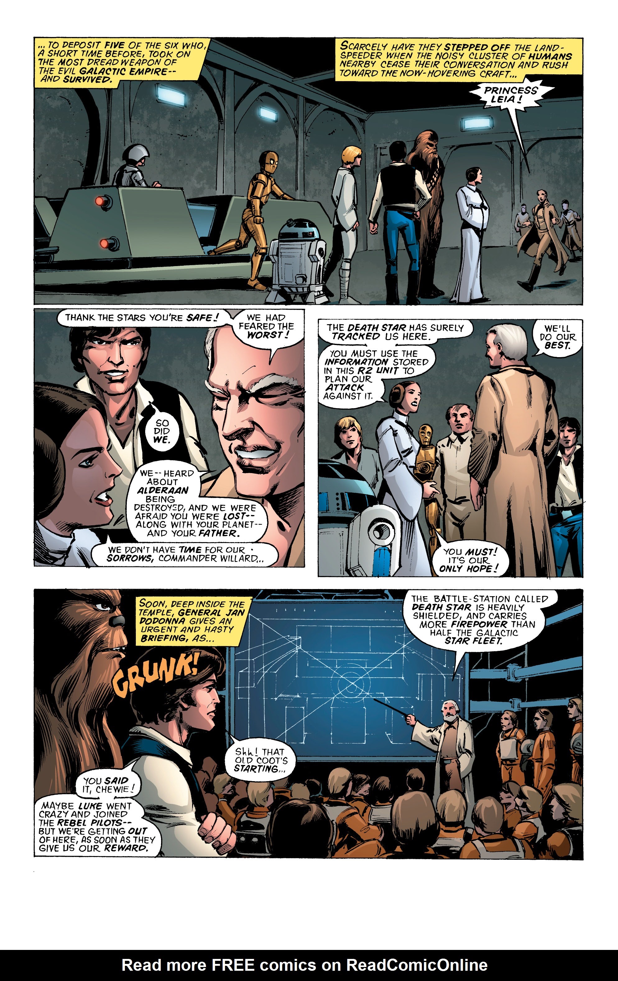 Read online Star Wars: The Original Trilogy: The Movie Adaptations comic -  Issue # TPB (Part 1) - 93