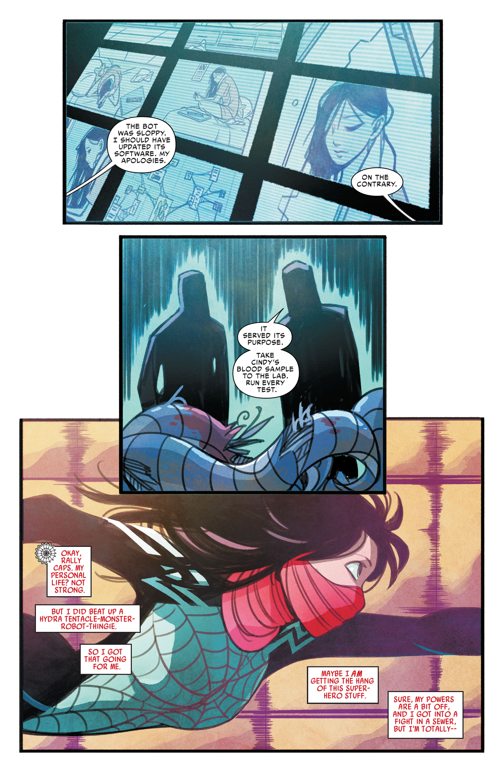 Read online Silk: Out of the Spider-Verse comic -  Issue # TPB 1 (Part 2) - 5