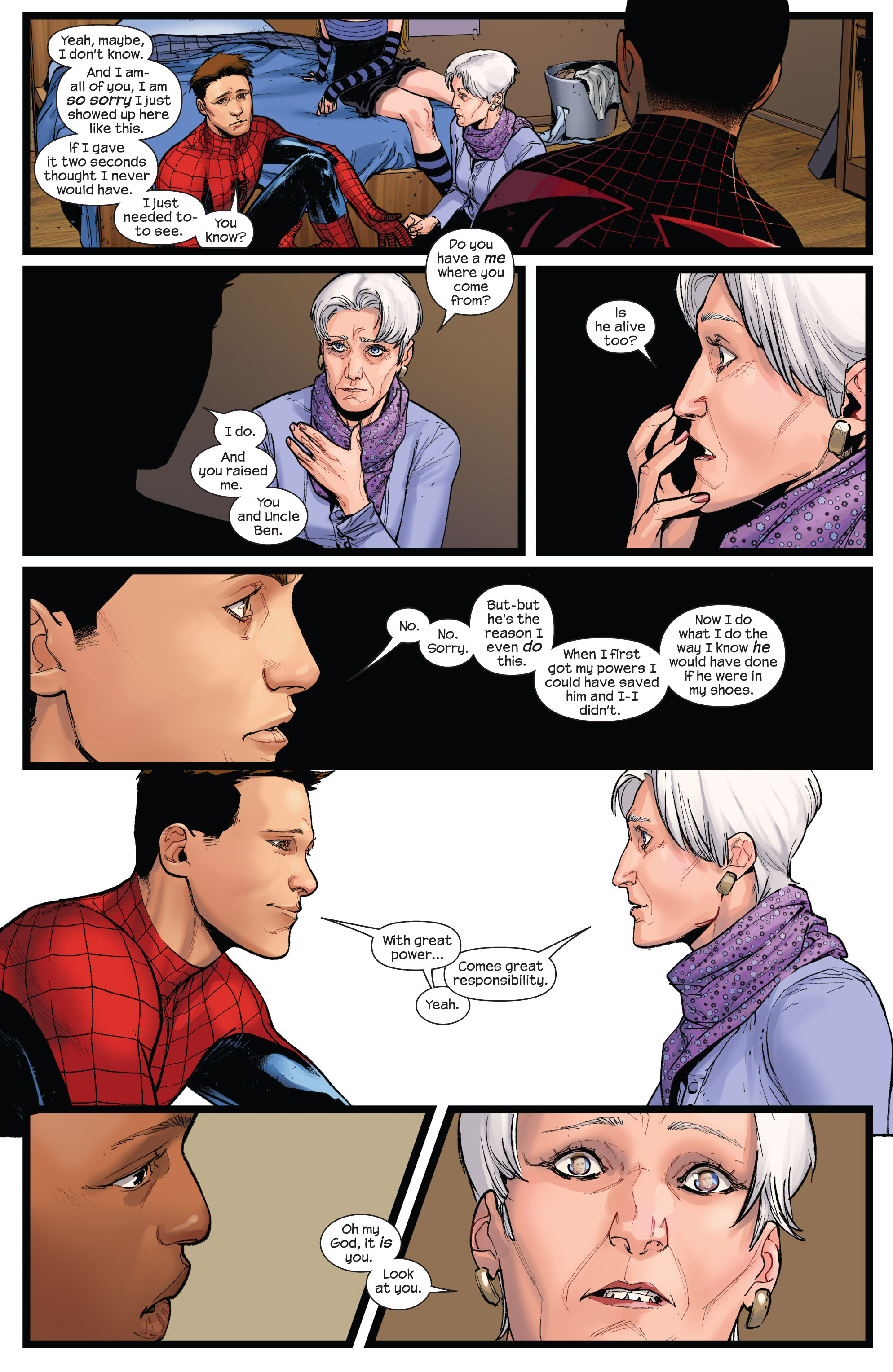 Read online Spider-Men comic -  Issue #4 - 11