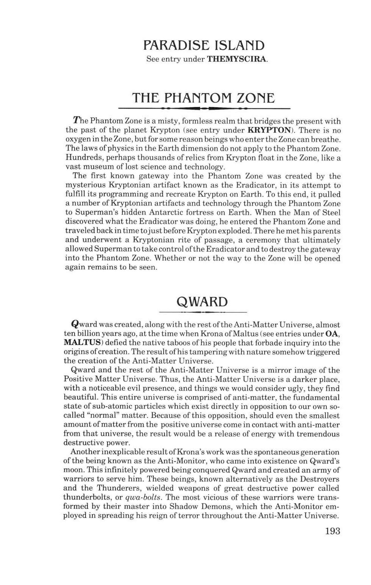 Read online The Atlas of the DC Universe comic -  Issue # TPB (Part 2) - 95