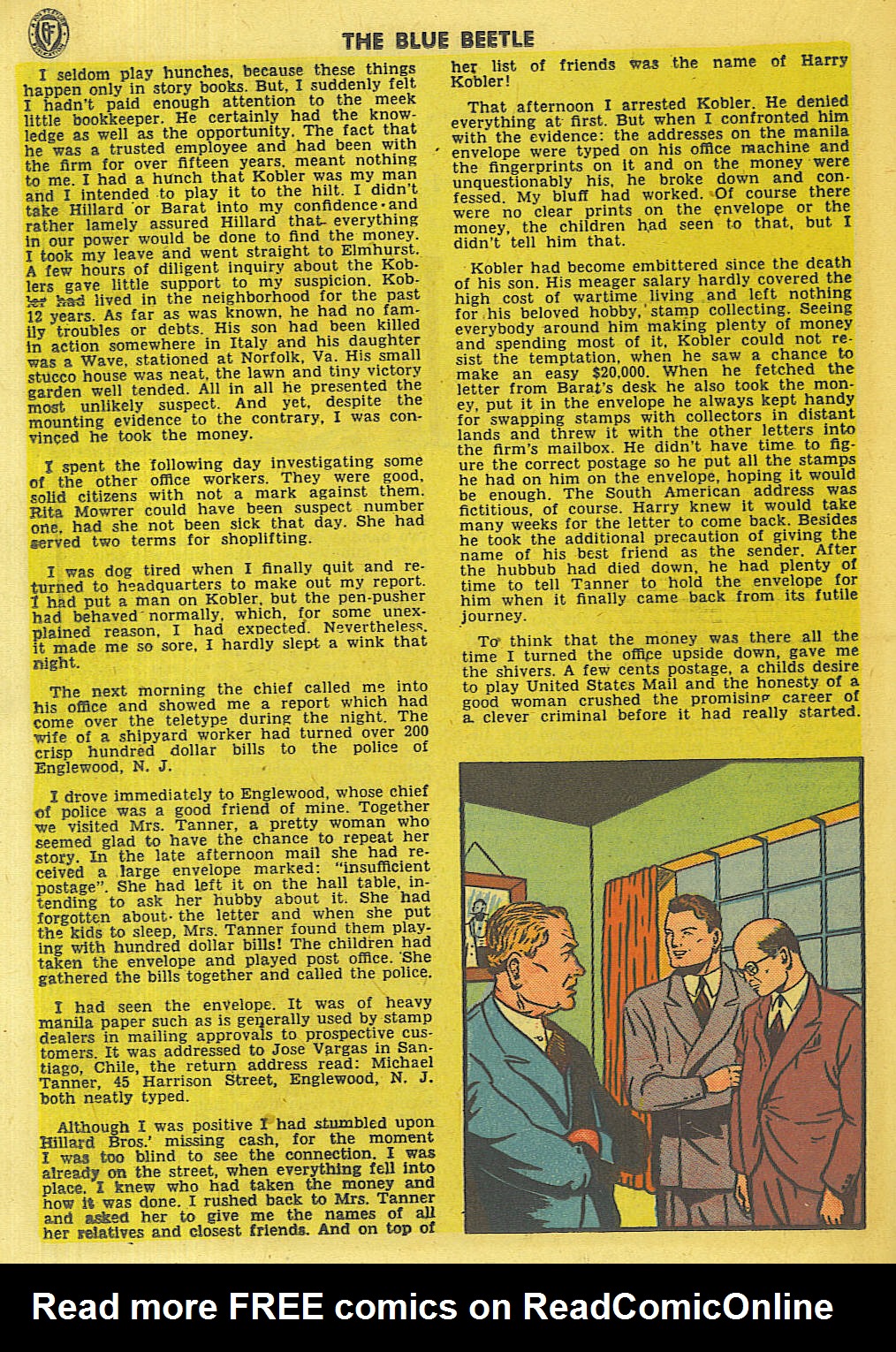 Read online The Blue Beetle comic -  Issue #35 - 23