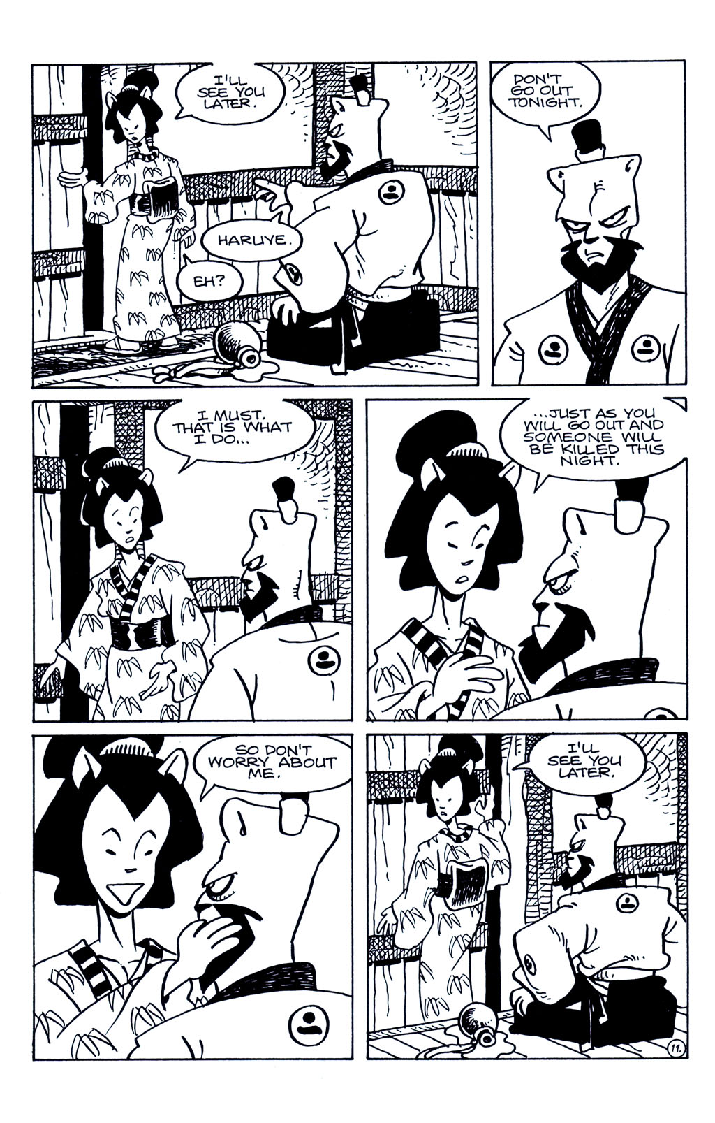 Read online Usagi Yojimbo (1996) comic -  Issue #95 - 13