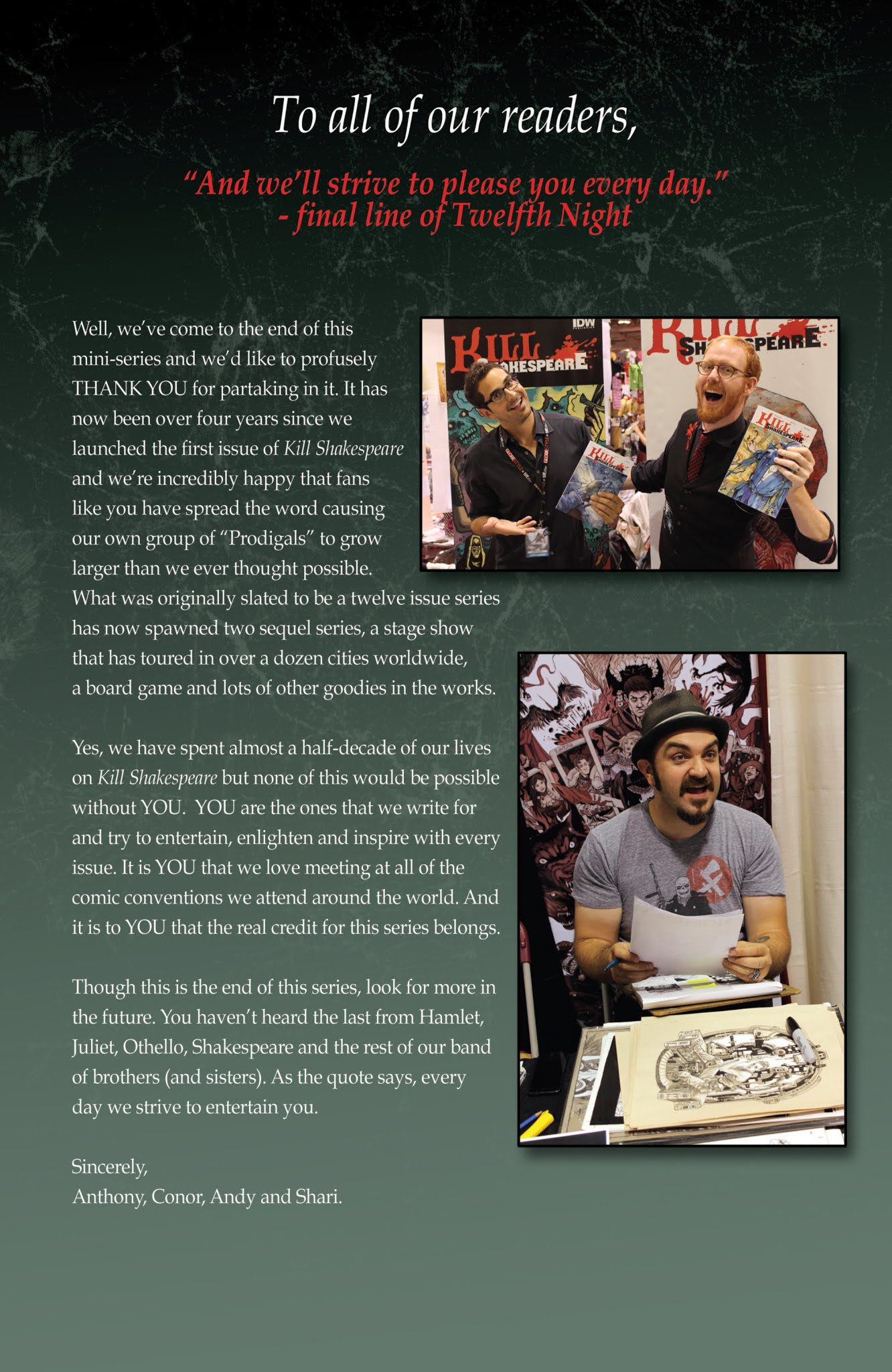 Read online Kill Shakespeare: The Mask of Night comic -  Issue #4 - 23