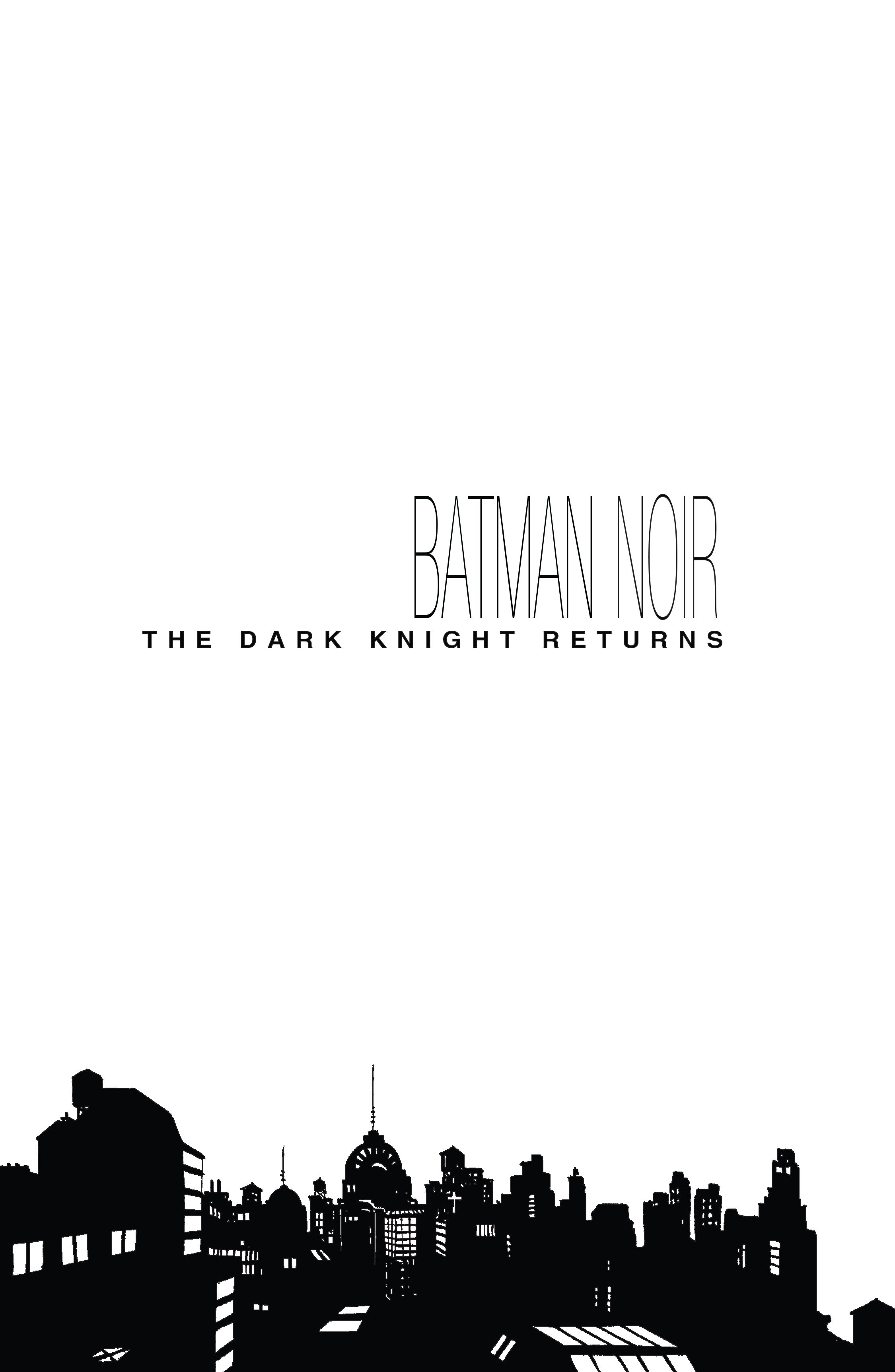 Read online Batman Noir: The Dark Knight Returns comic -  Issue # TPB (Part 1) - 2