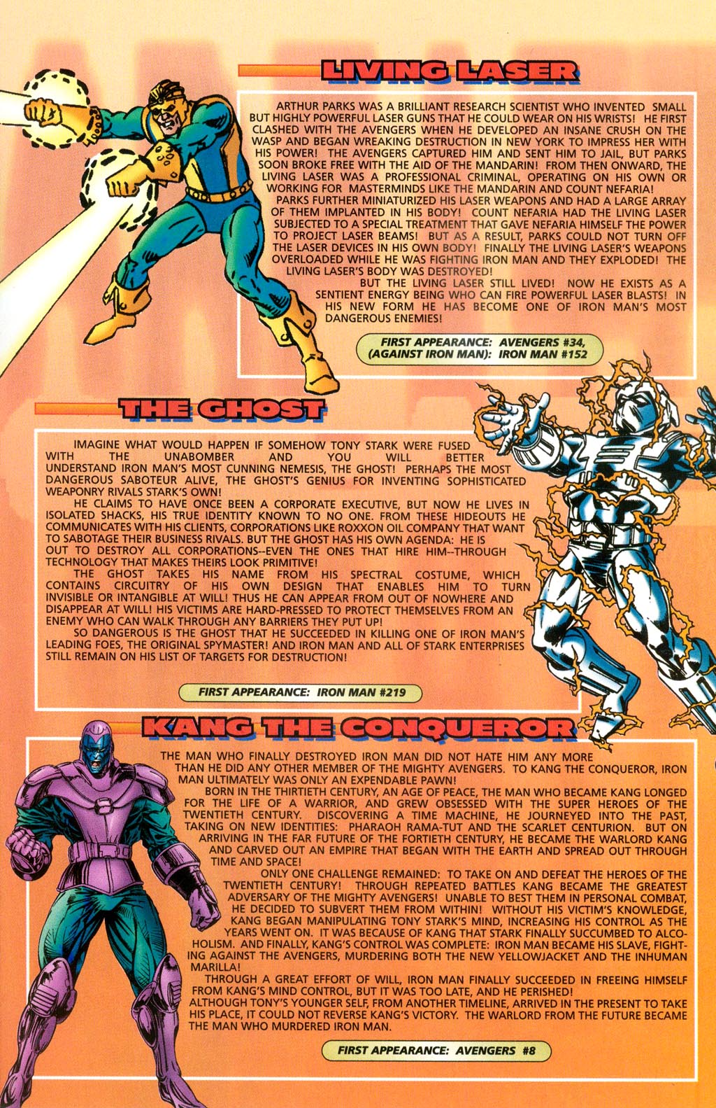 Read online Iron Man: The Legend comic -  Issue # Full - 29