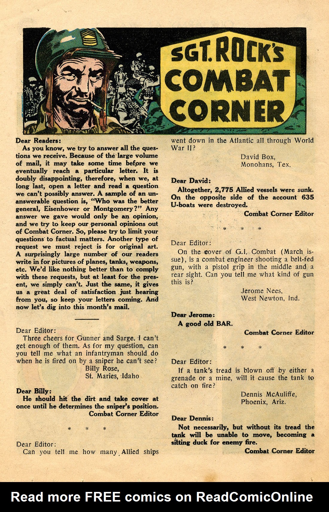 Read online Our Army at War (1952) comic -  Issue #91 - 24