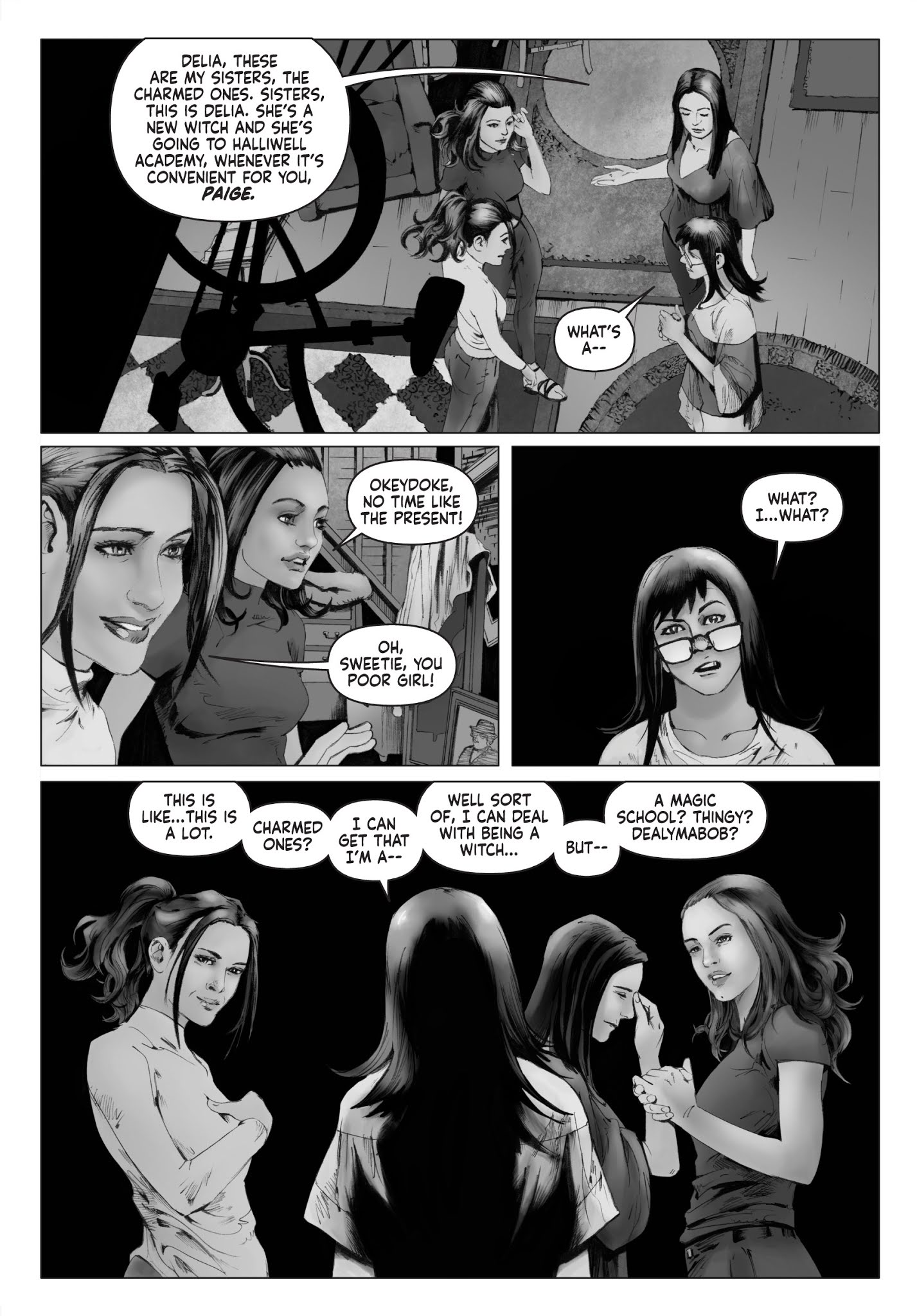 Read online Charmed: Magic School comic -  Issue # TPB - 15