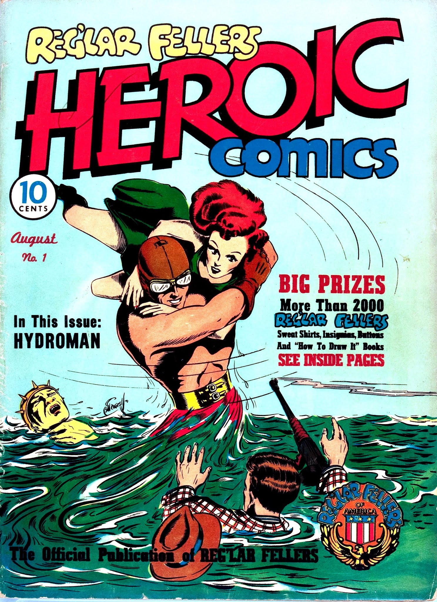 Read online Reg'lar Fellers Heroic Comics comic -  Issue #1 - 2