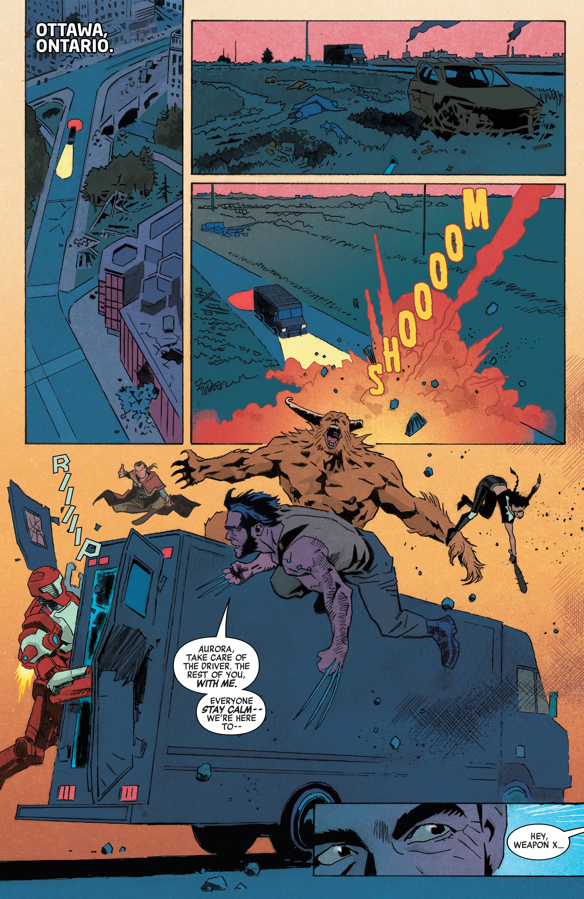 Read online Heroes Reborn: One-Shots comic -  Issue # Weapon X & Final Flight - 21