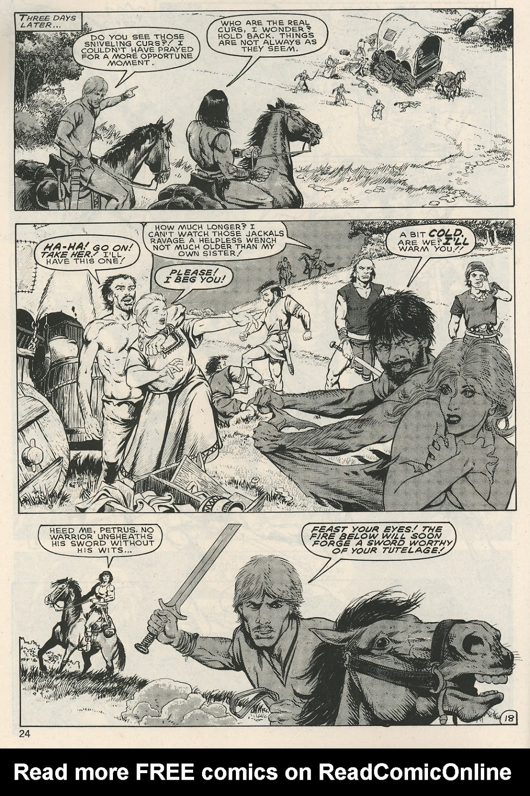 The Savage Sword Of Conan issue 126 - Page 24
