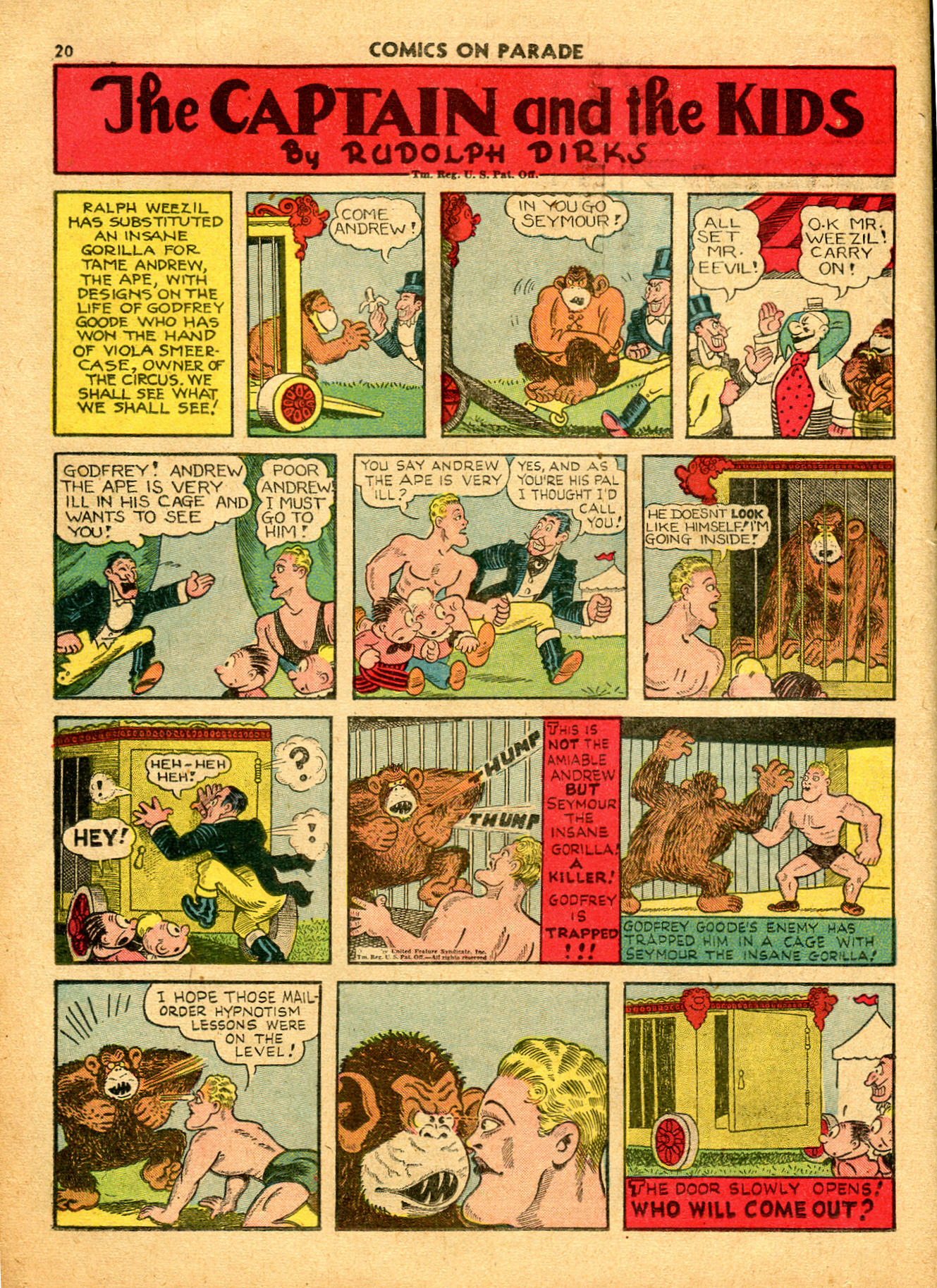 Read online Comics on Parade comic -  Issue #28 - 22