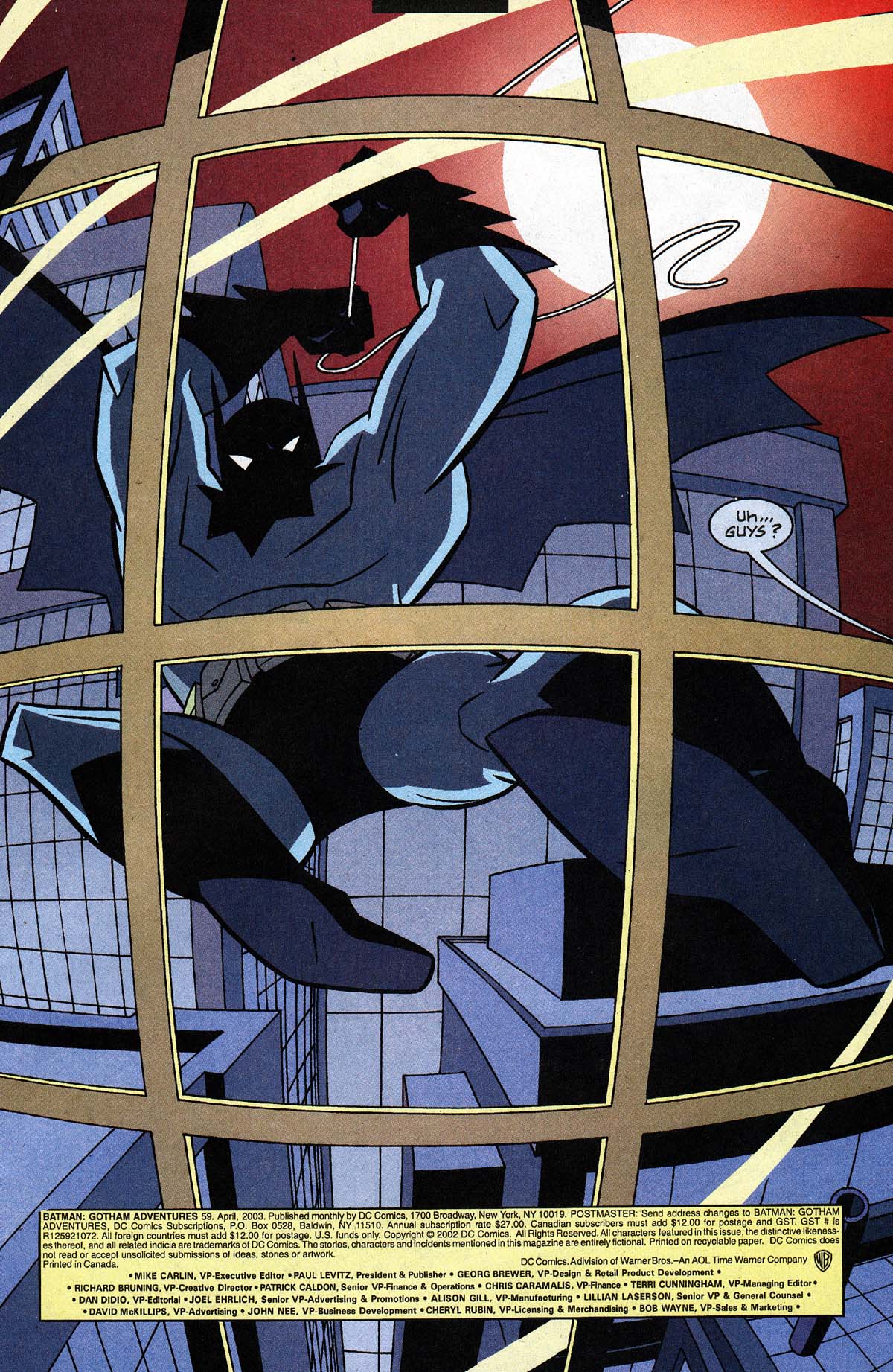 Read online Batman: Gotham Adventures comic -  Issue #59 - 2