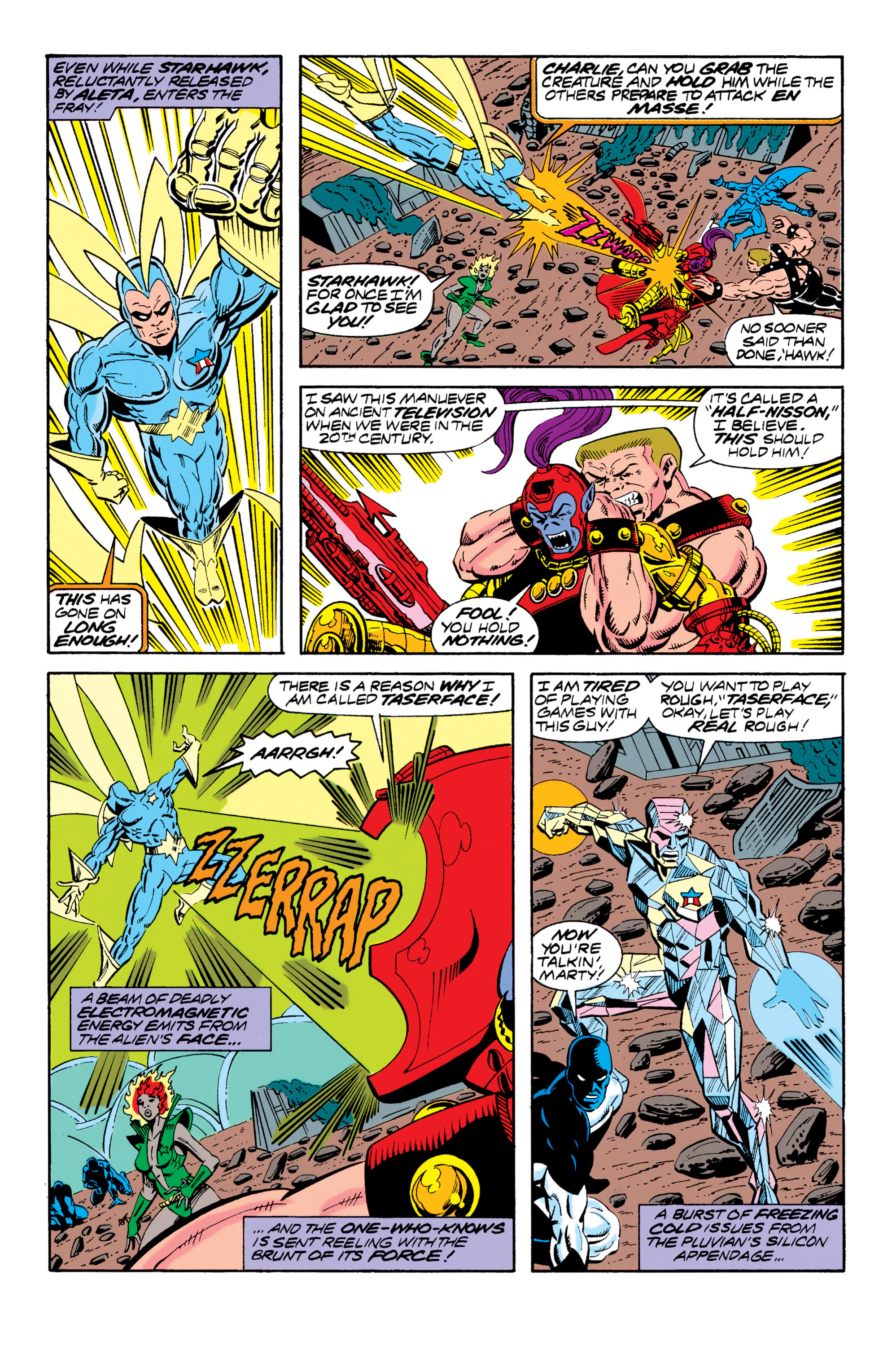 Read online Guardians of the Galaxy (1990) comic -  Issue # _TPB Guardians of the Galaxy by Jim Valentino 1 (Part 1) - 19