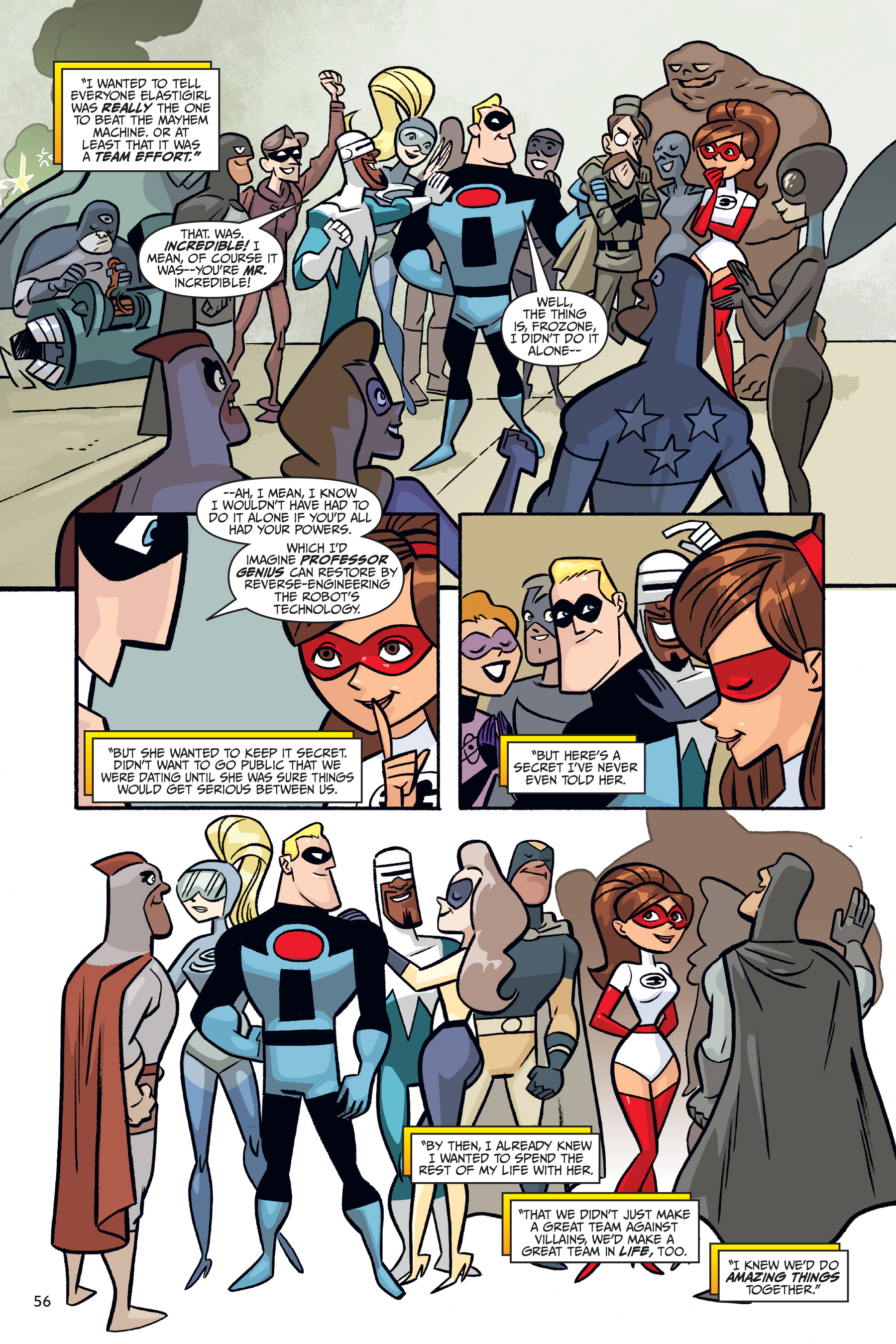 Read online Disney / Pixar The Incredibles 2: Crisis In Mid-Life! & Other Stories comic -  Issue # _TPB - 56