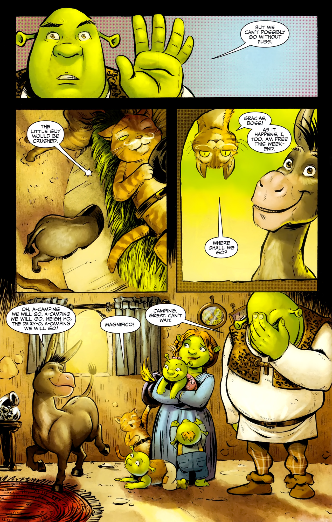 Read online Shrek (2010) comic -  Issue #2 - 6