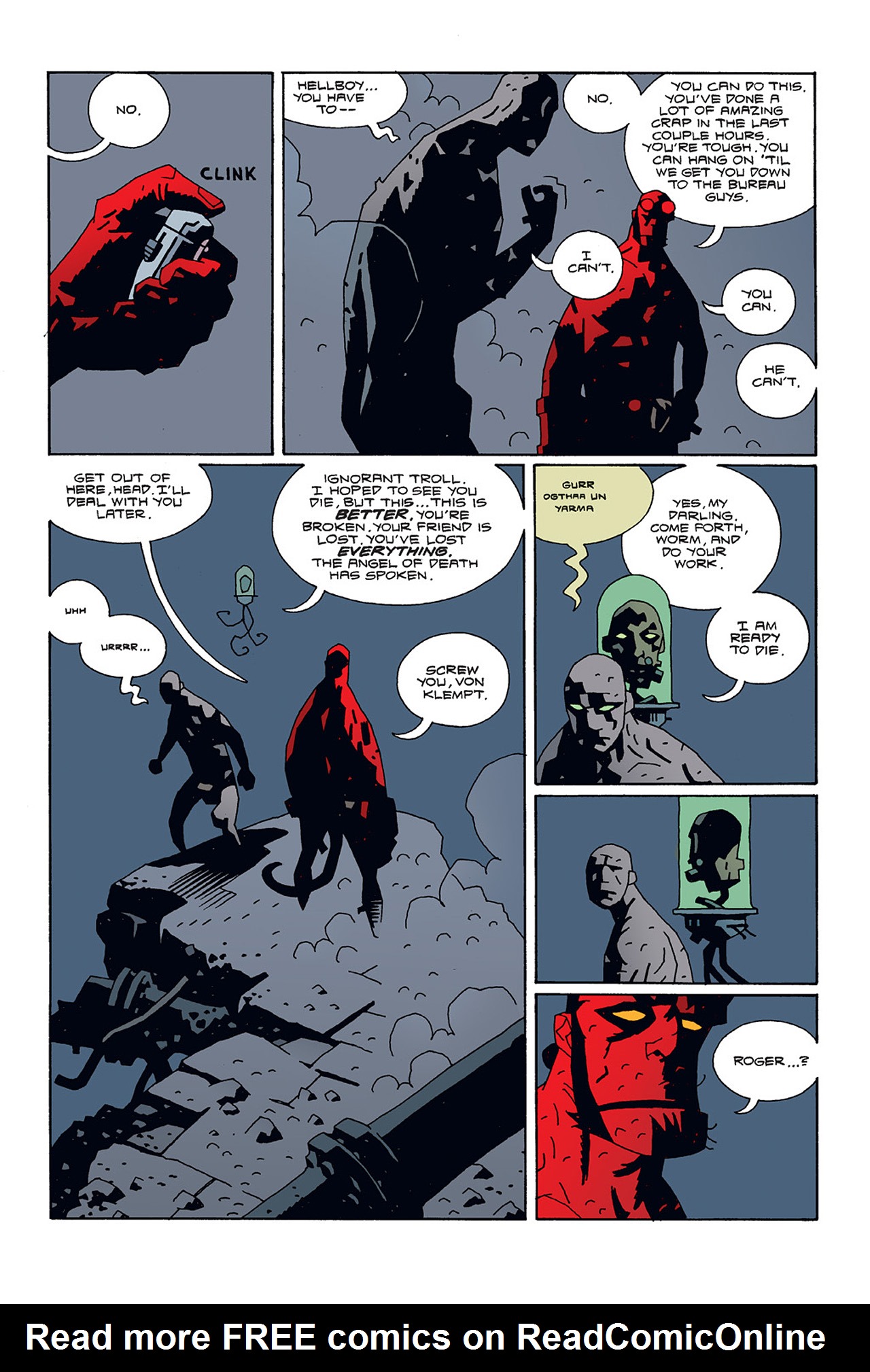 Read online Hellboy: Conqueror Worm comic -  Issue #4 - 23