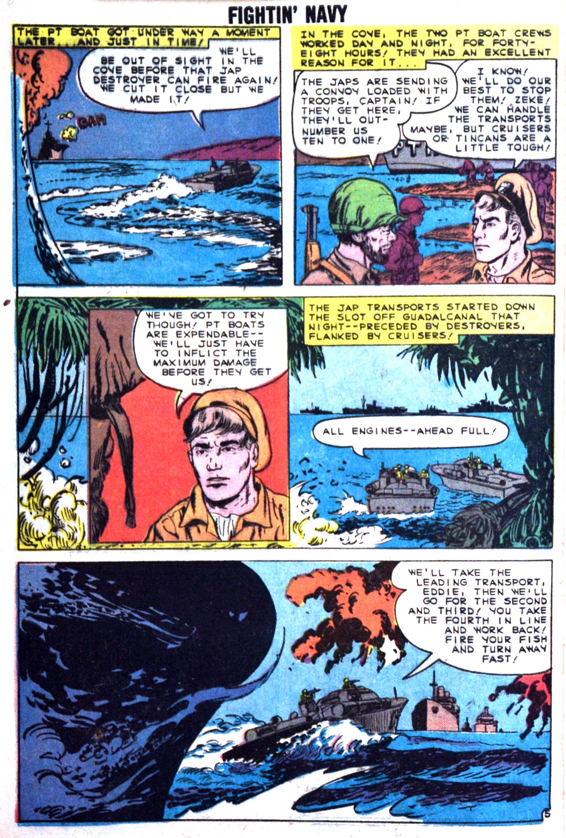 Read online Fightin' Navy comic -  Issue #89 - 8