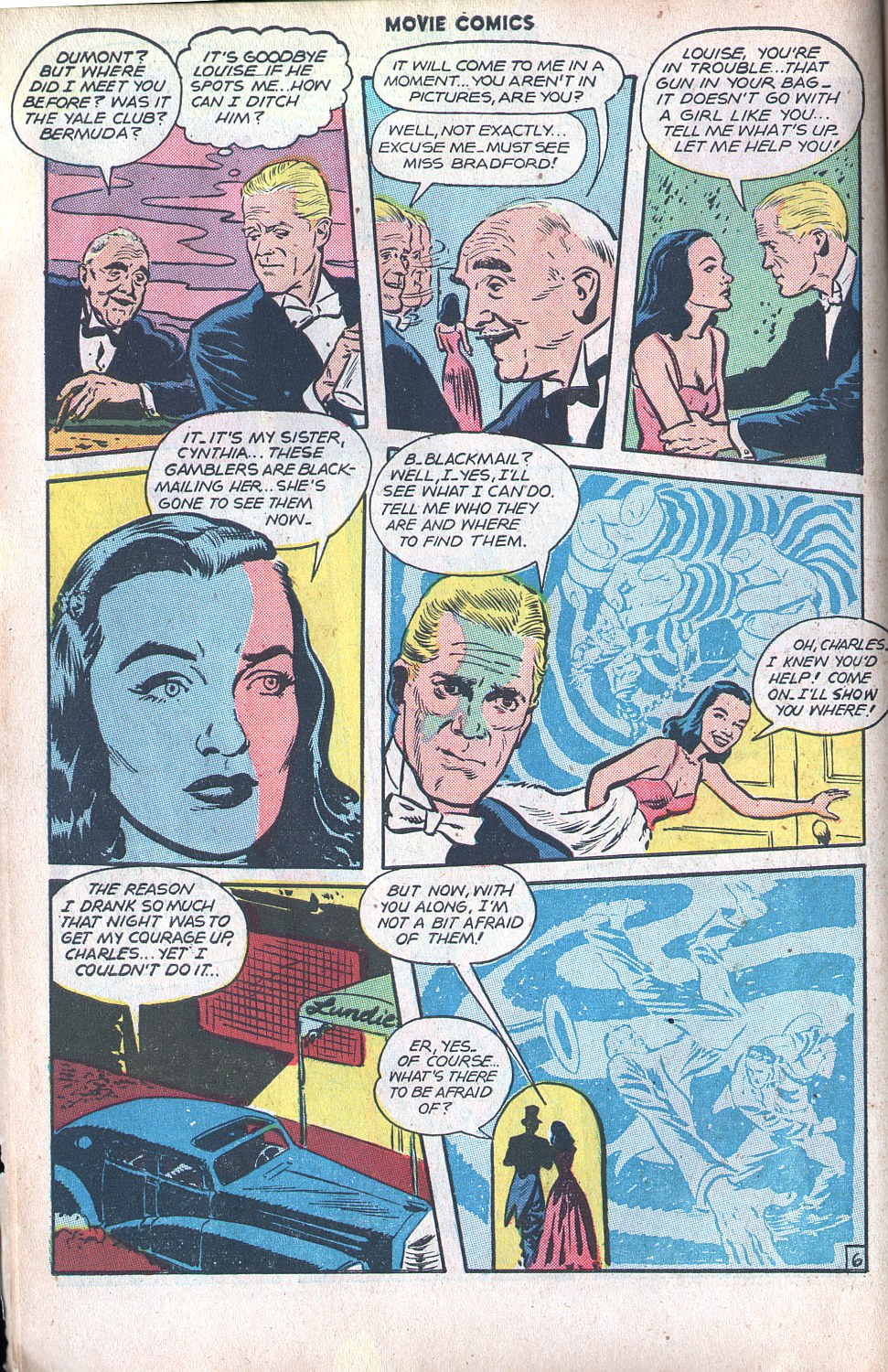 Read online Movie Comics (1946) comic -  Issue #2 - 8