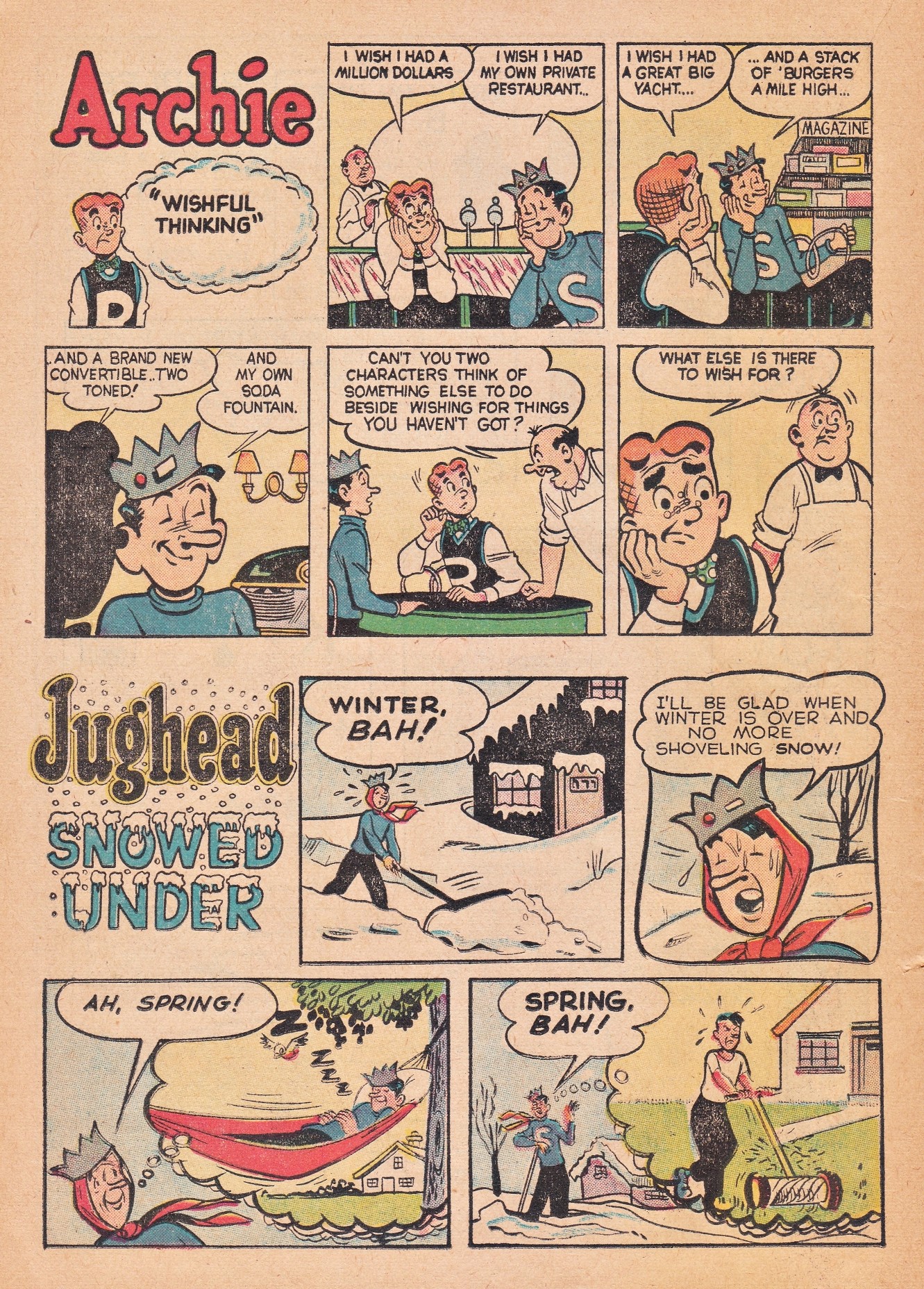 Read online Archie's Joke Book Magazine comic -  Issue #16 - 22