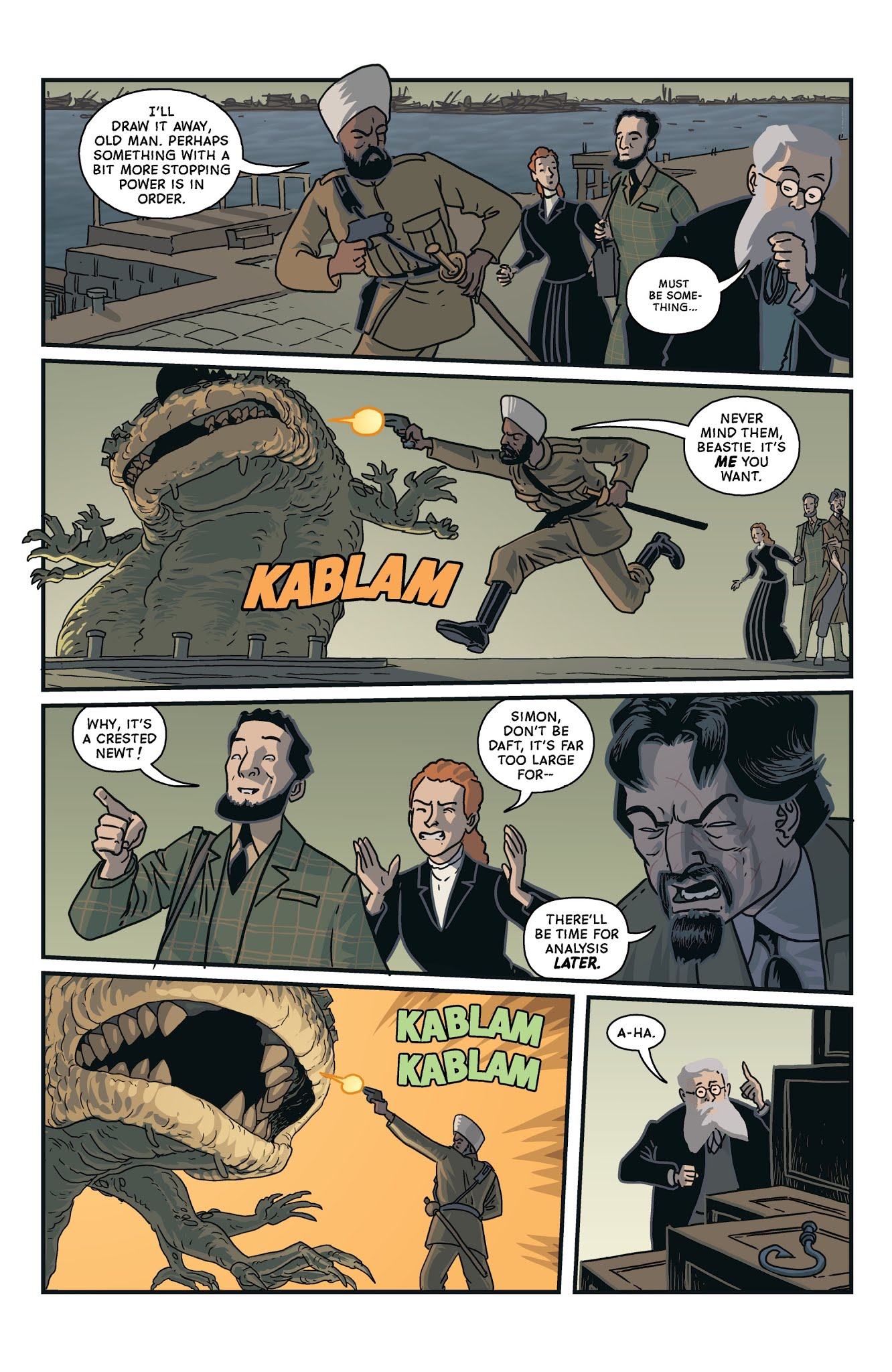 Read online Witchfinder: The Gates of Heaven comic -  Issue #4 - 5