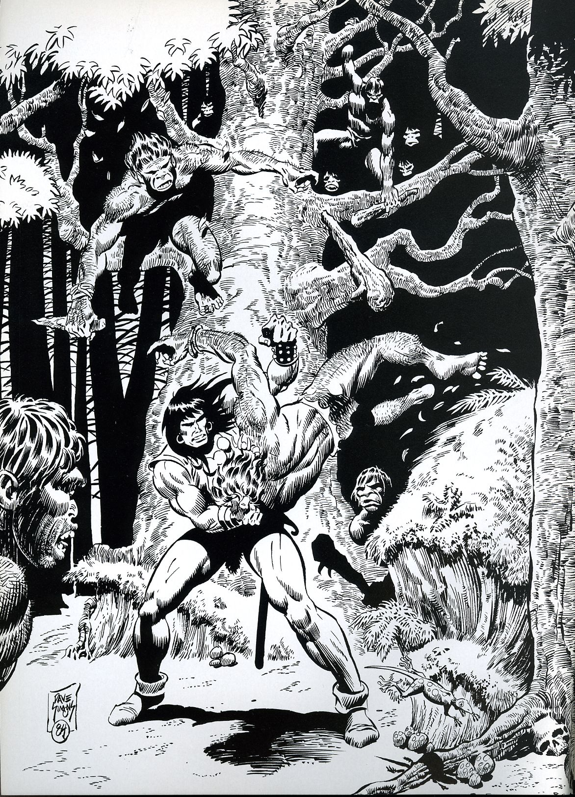 Read online The Savage Sword Of Conan comic -  Issue #129 - 2