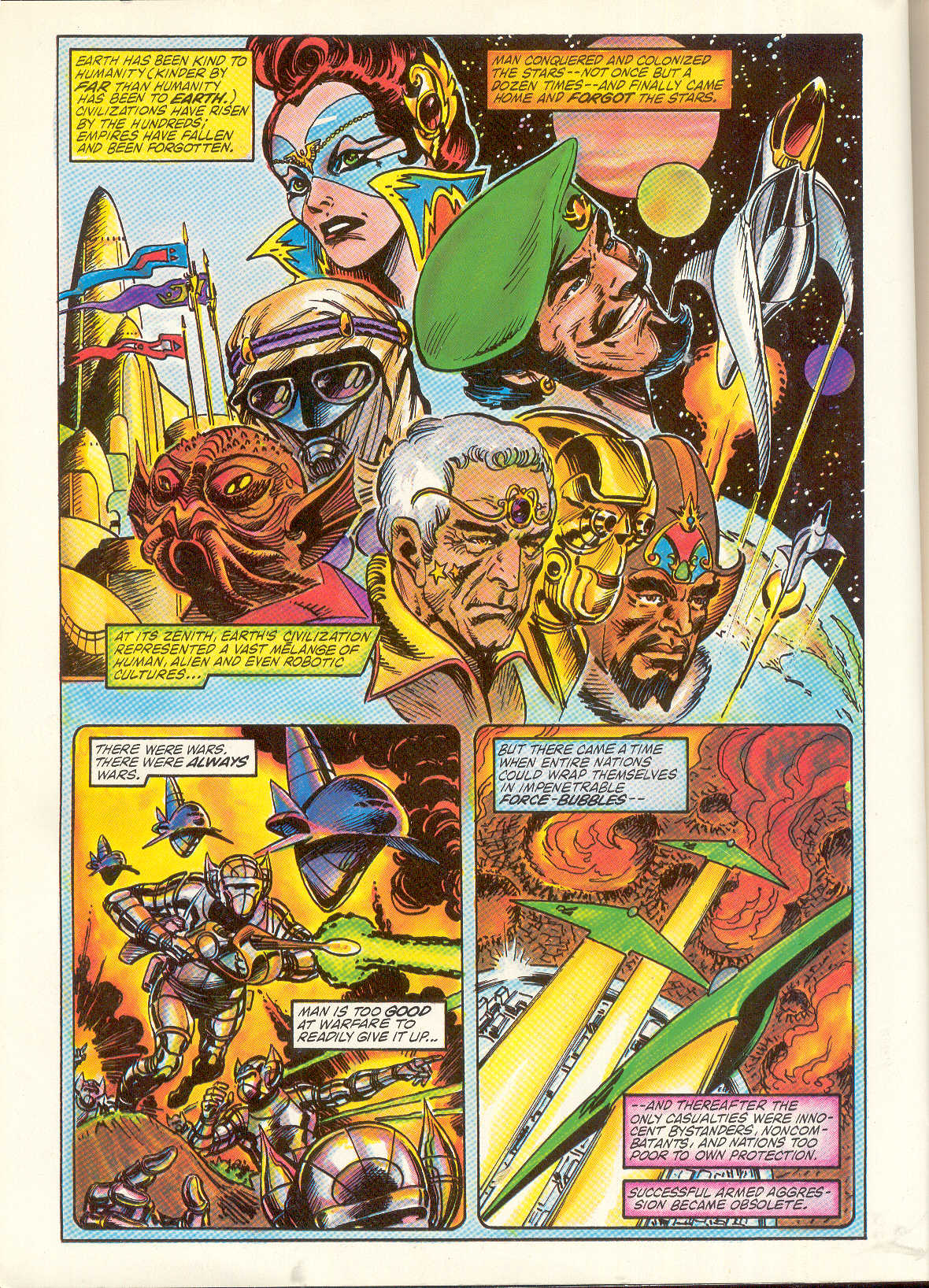Read online Marvel Graphic Novel comic -  Issue #9 - The Futurians - 5