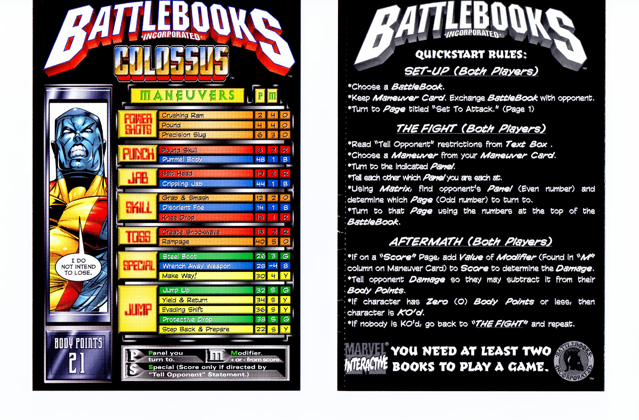 Read online Colossus Battlebook: Streets of Fire comic -  Issue # Full - 29