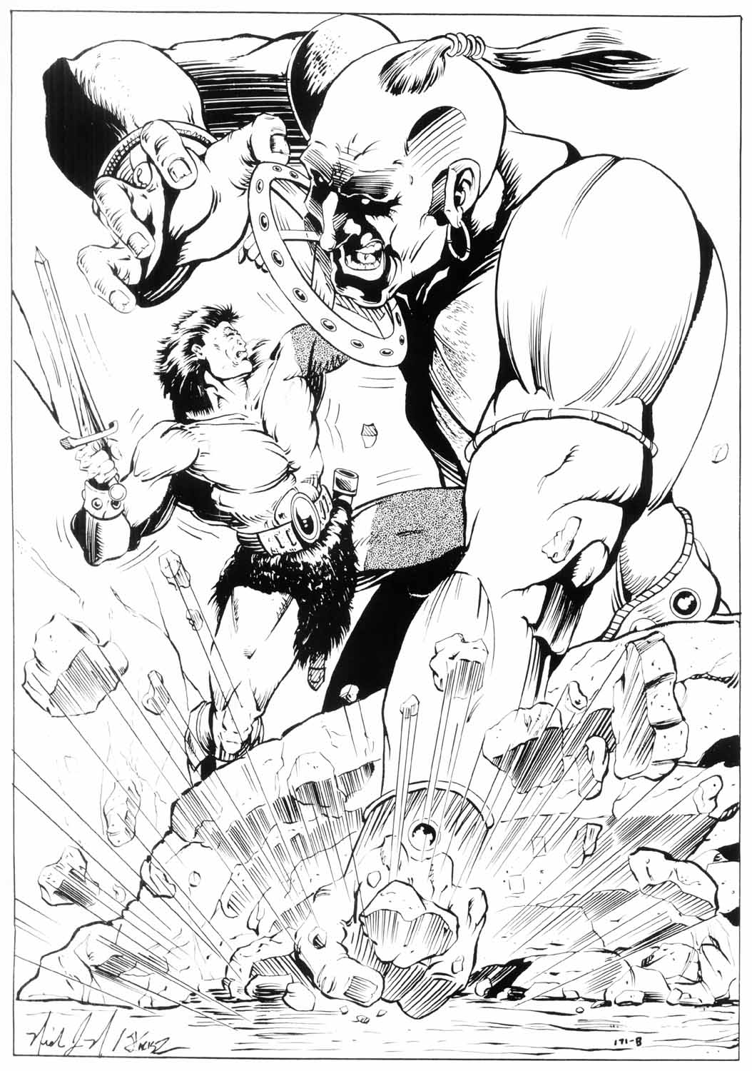 Read online The Savage Sword Of Conan comic -  Issue #206 - 65