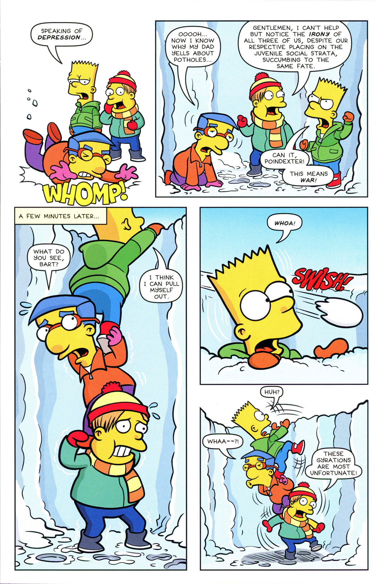 Read Online The Simpsons Winter Wingding Comic Issue 7