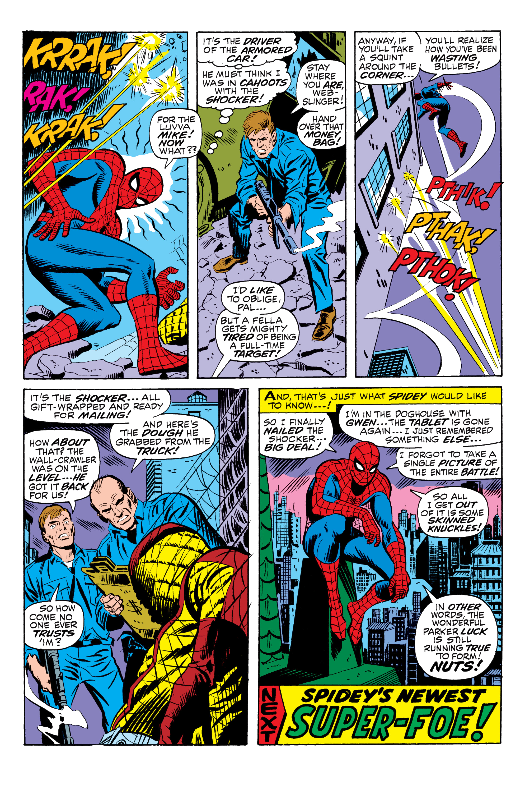 Read online Amazing Spider-Man Epic Collection comic -  Issue # The Secret of the Petrified Tablet (Part 2) - 58
