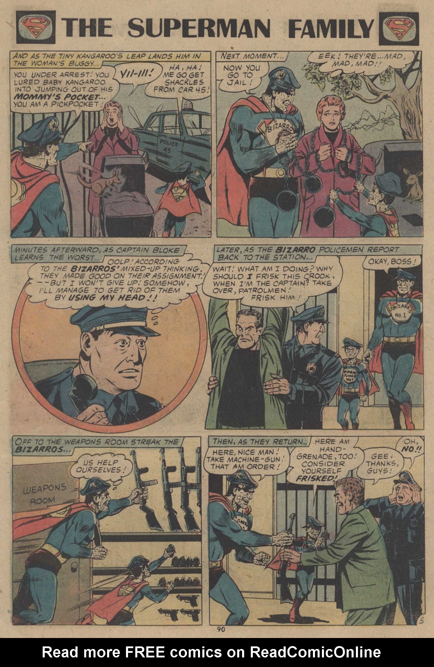 Read online The Superman Family comic -  Issue #166 - 90