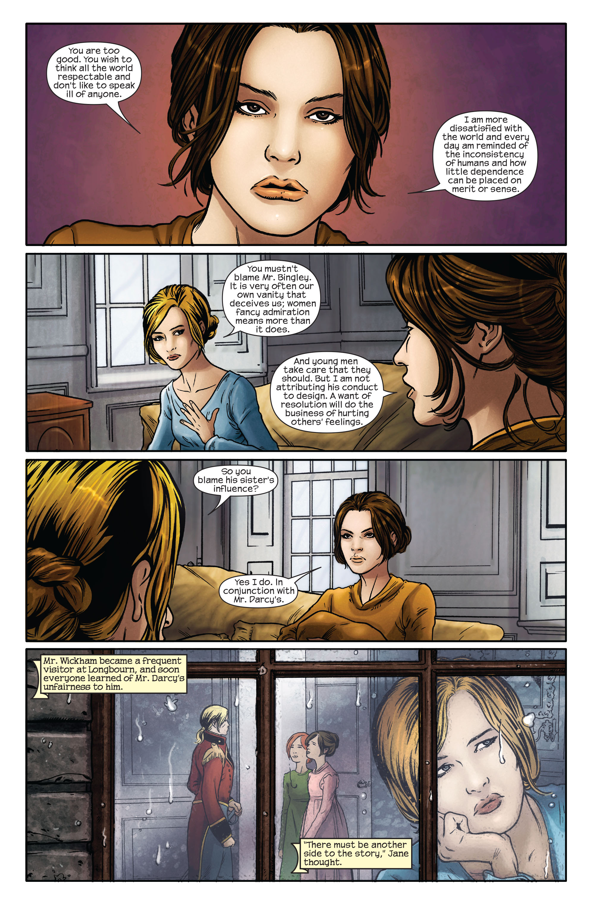 Read online Pride & Prejudice (2009) comic -  Issue #3 - 5