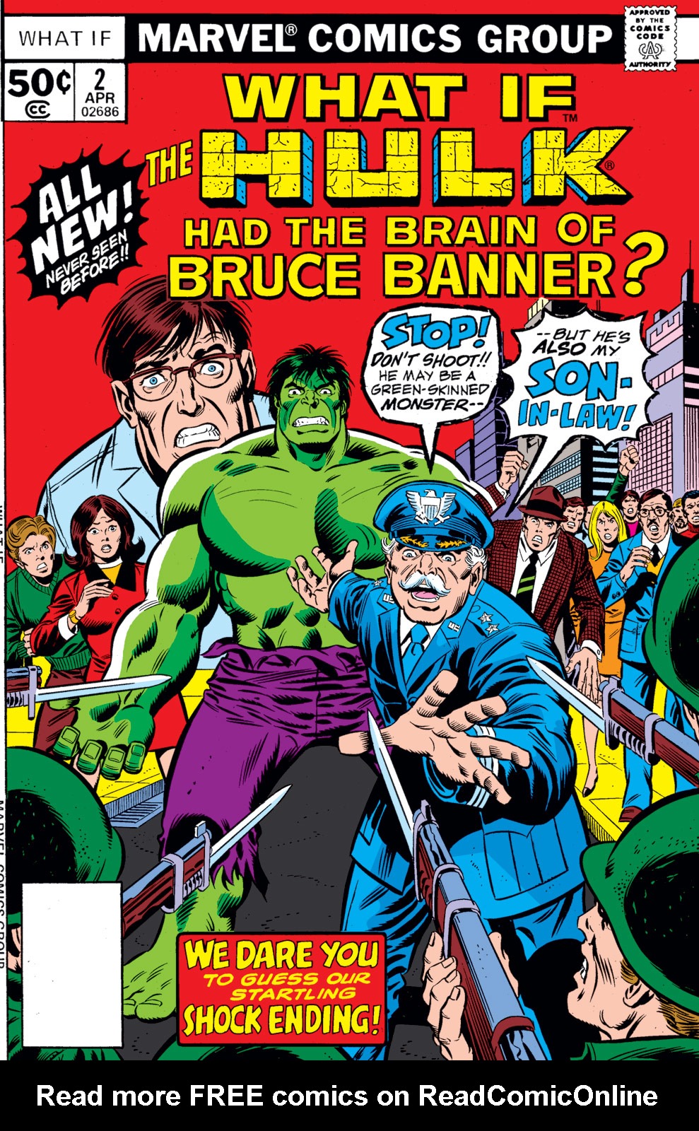 <{ $series->title }} issue 2 - The Hulk had the brain of Bruce Banner - Page 1