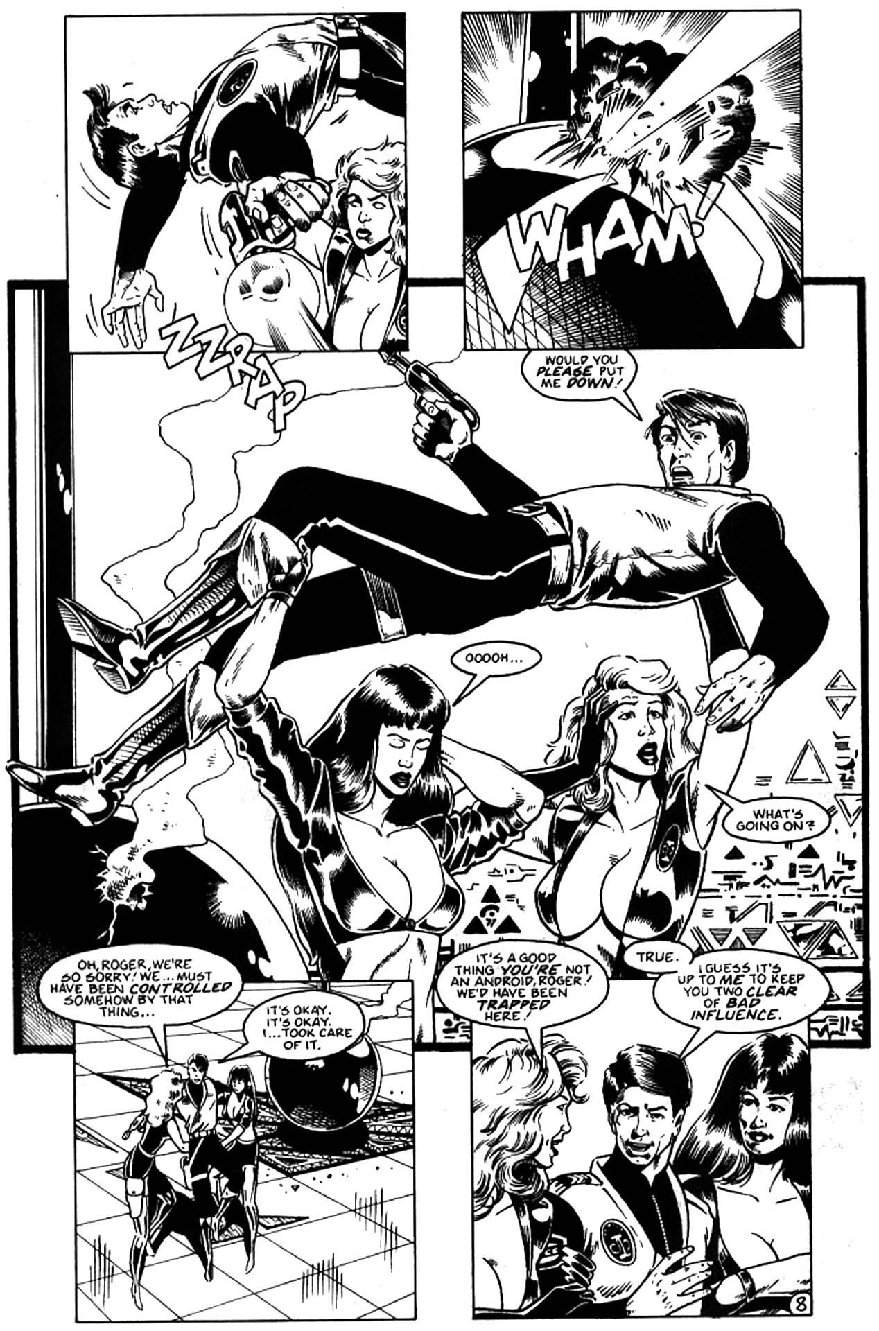 Read online Galaxina comic -  Issue #4 - 11