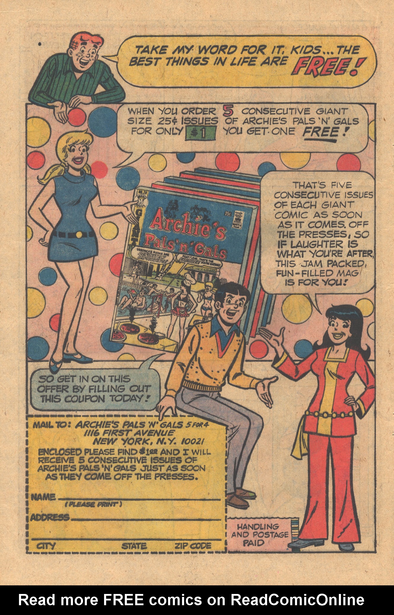 Read online Life With Archie (1958) comic -  Issue #143 - 20