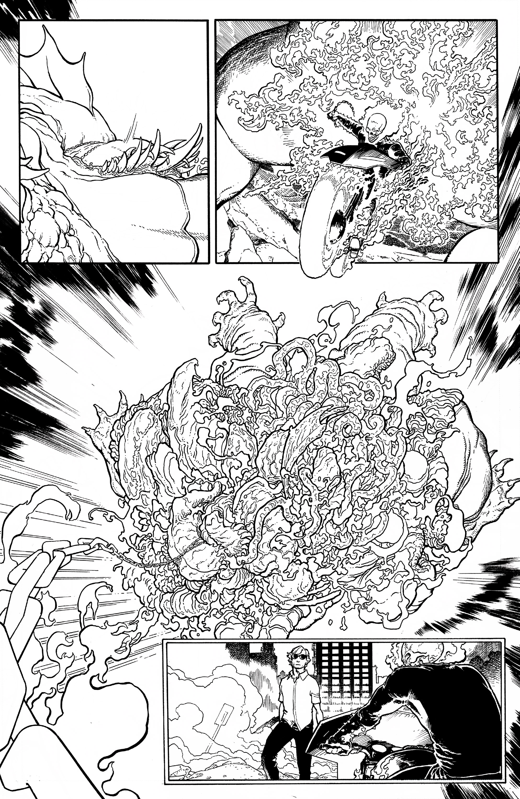 Read online Ghost Rider (2019) comic -  Issue # _Director's Cut - 114