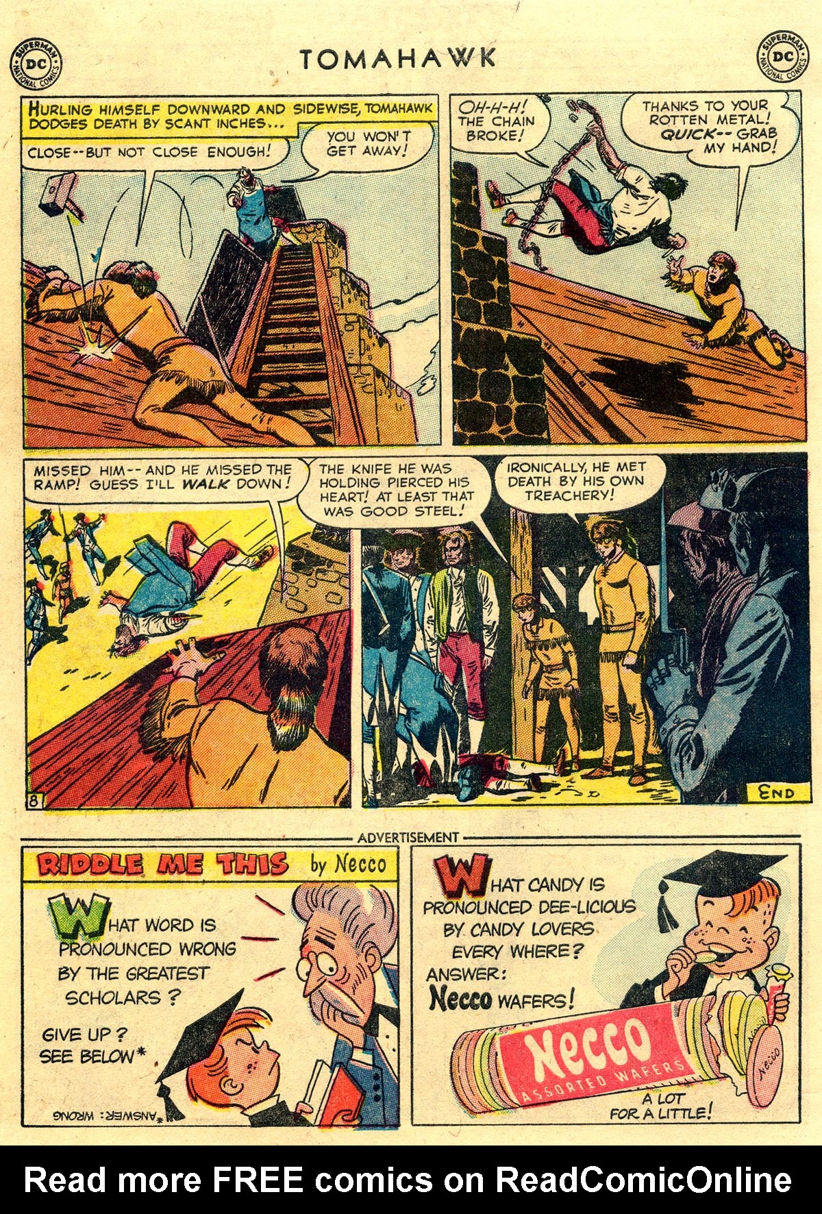 Read online Tomahawk comic -  Issue #10 - 10
