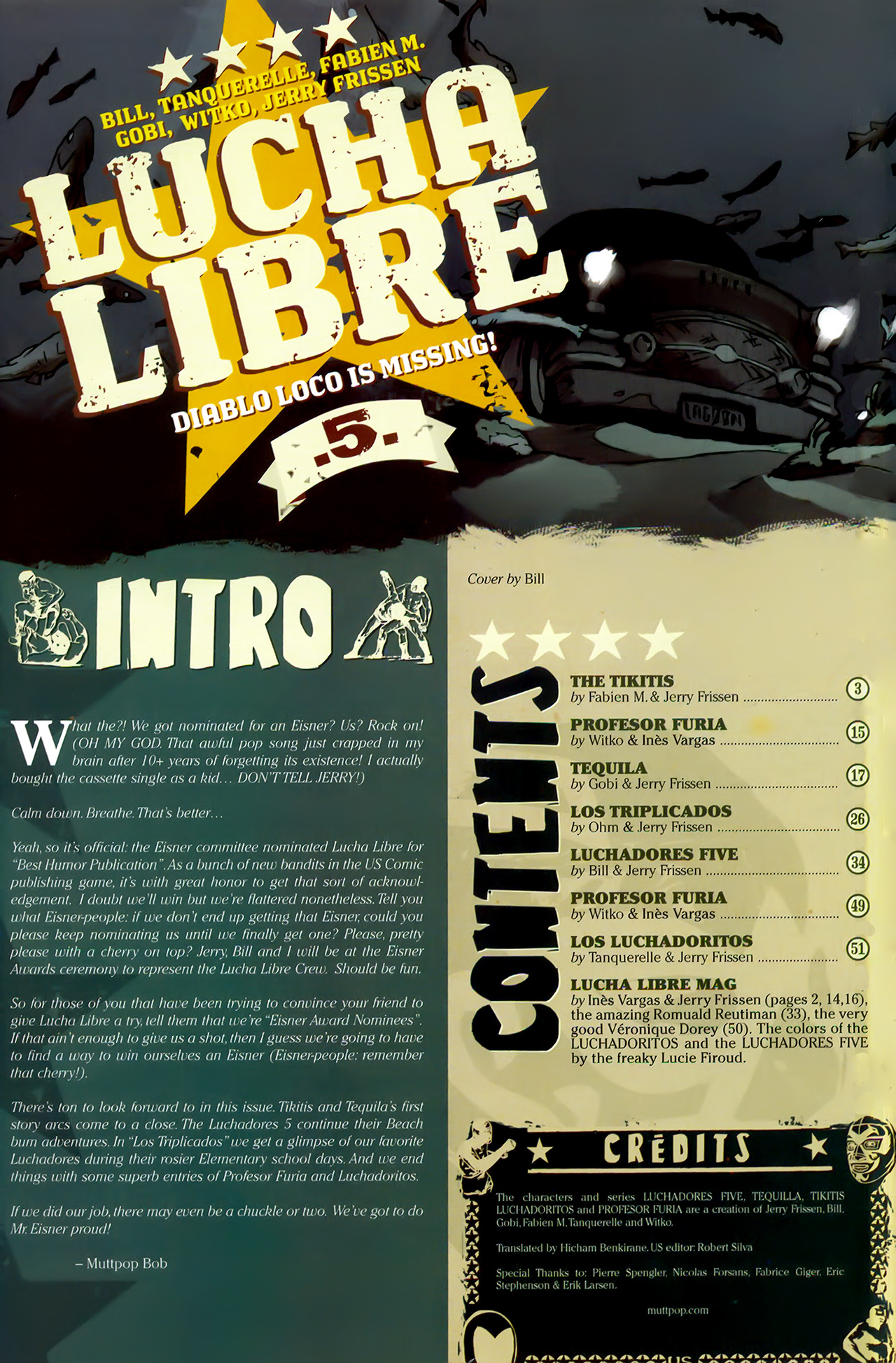 Read online Lucha Libre comic -  Issue #5 - 3