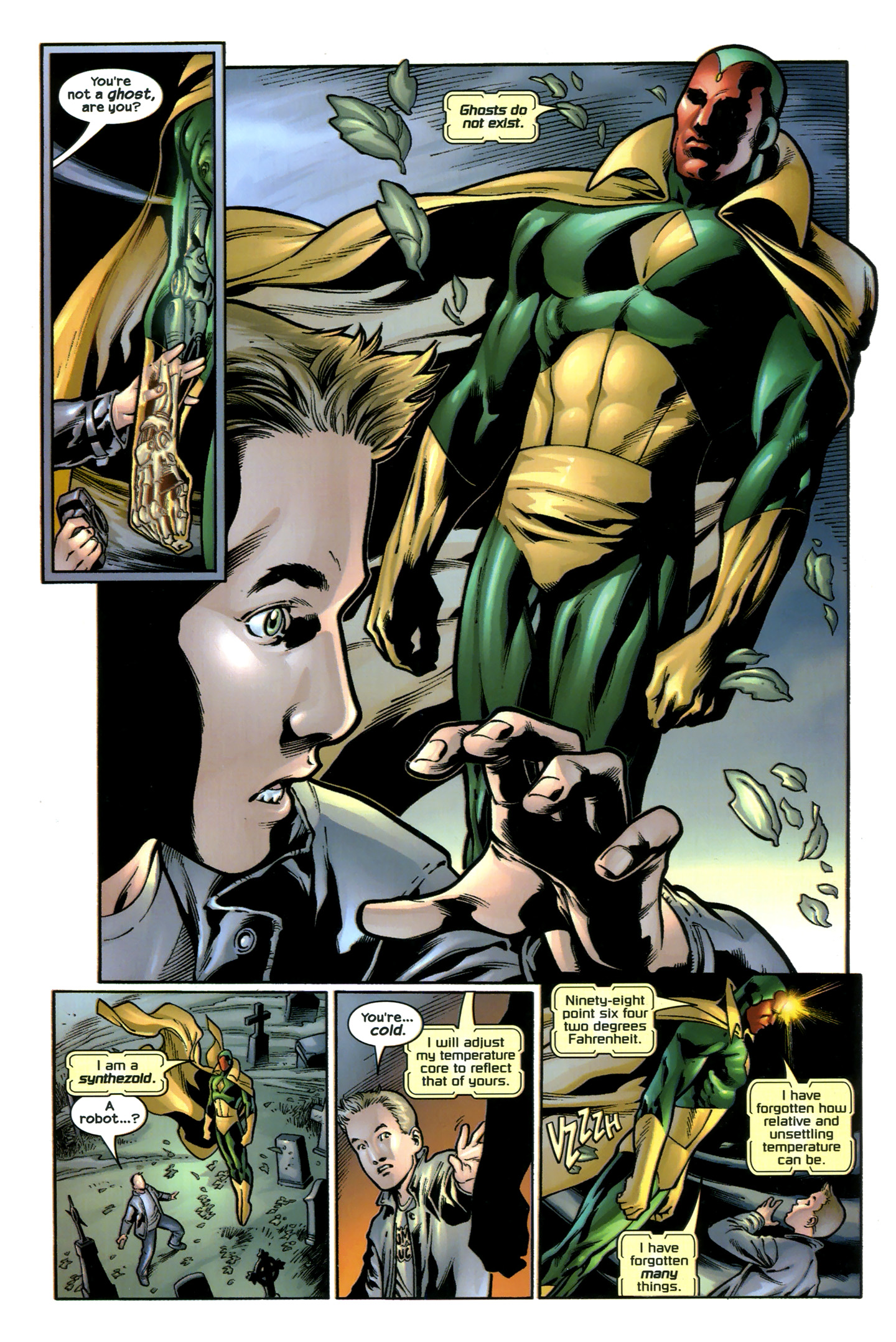 Read online Avengers Icons: The Vision comic -  Issue #2 - 6