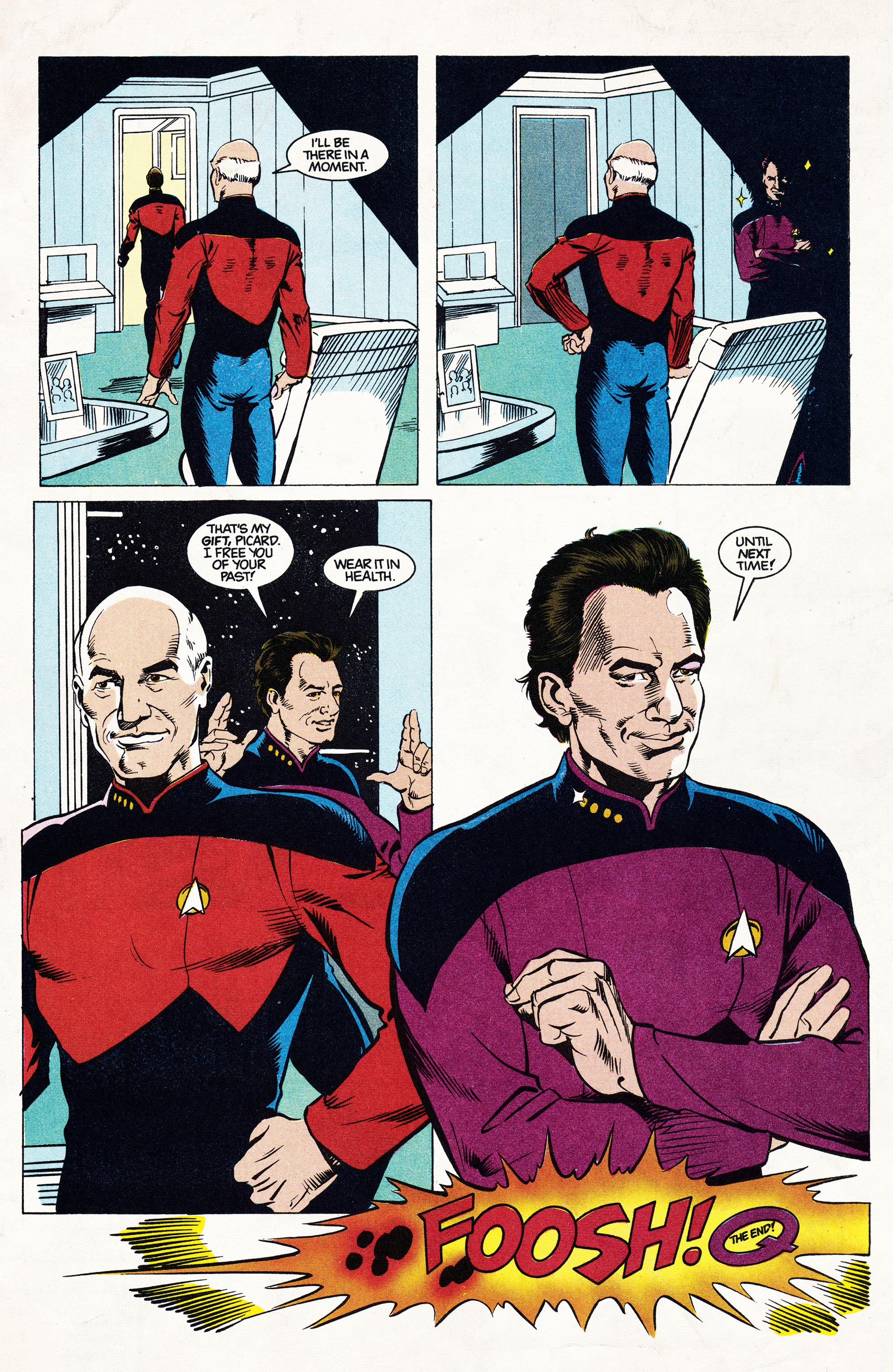 Read online Star Trek: The Next Generation: The Gift Facsimile Edition comic -  Issue # TPB - 56