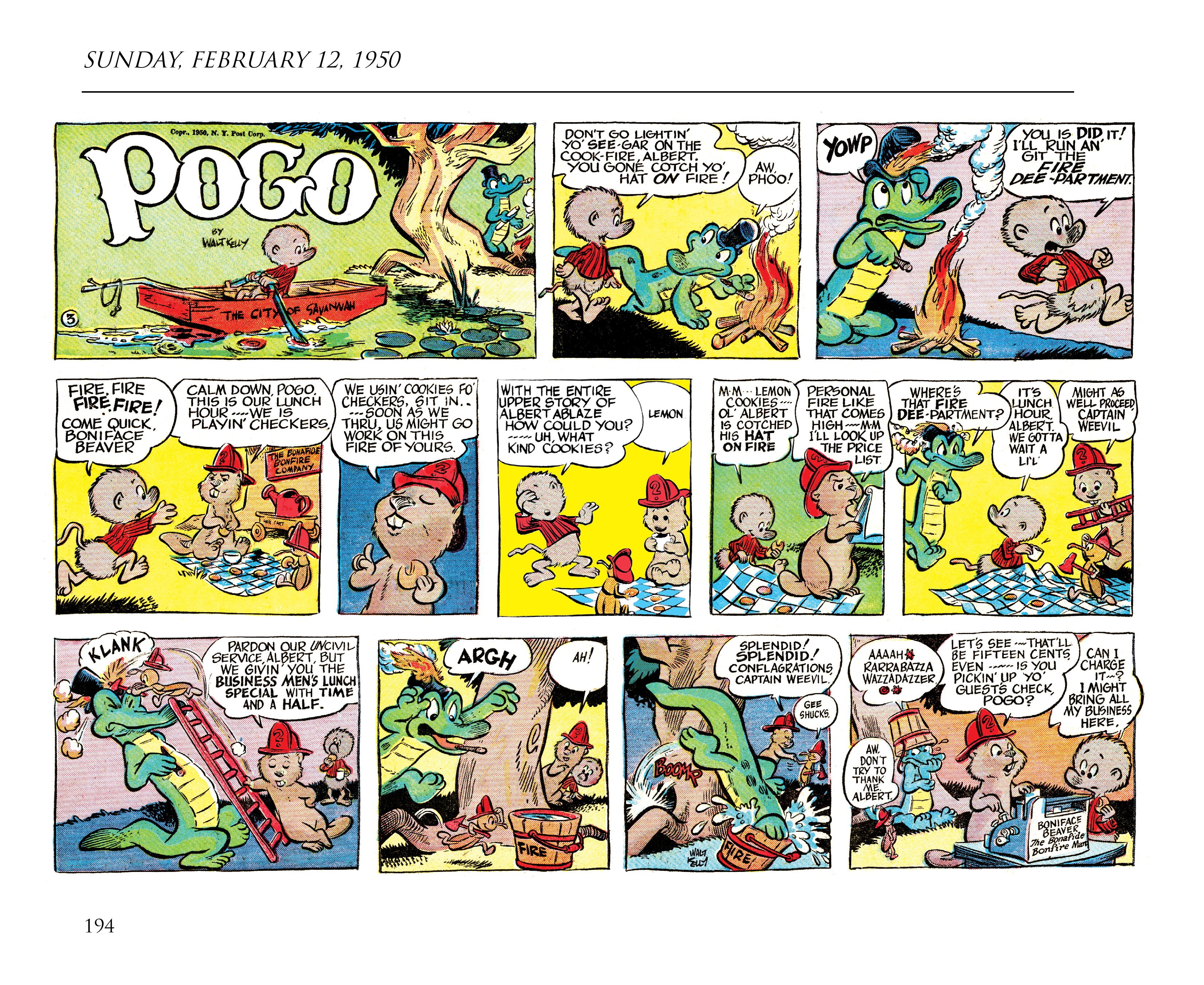 Read online Pogo by Walt Kelly: The Complete Syndicated Comic Strips comic -  Issue # TPB 1 (Part 3) - 12