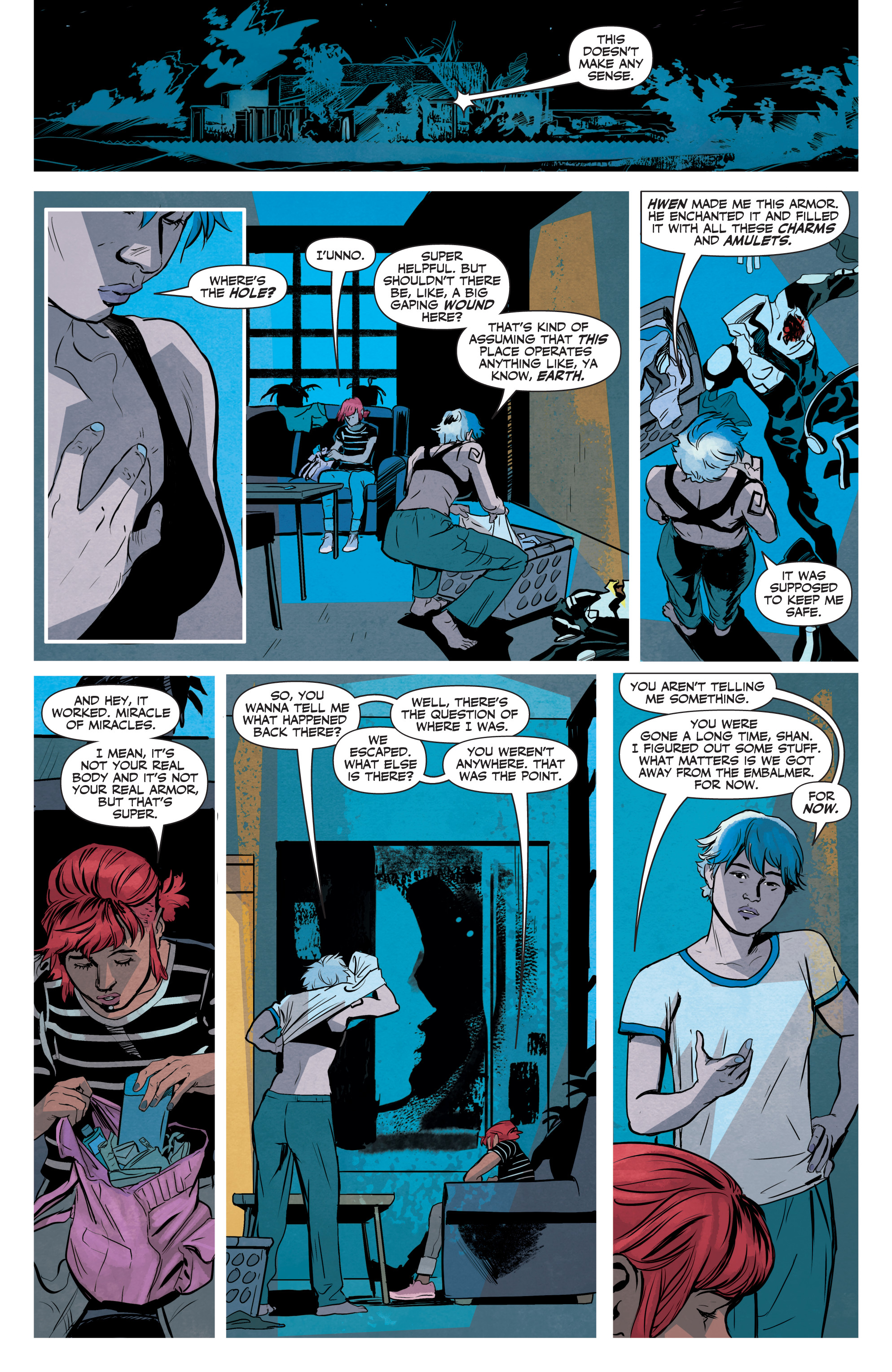 Read online Doctor Mirage comic -  Issue #4 - 10