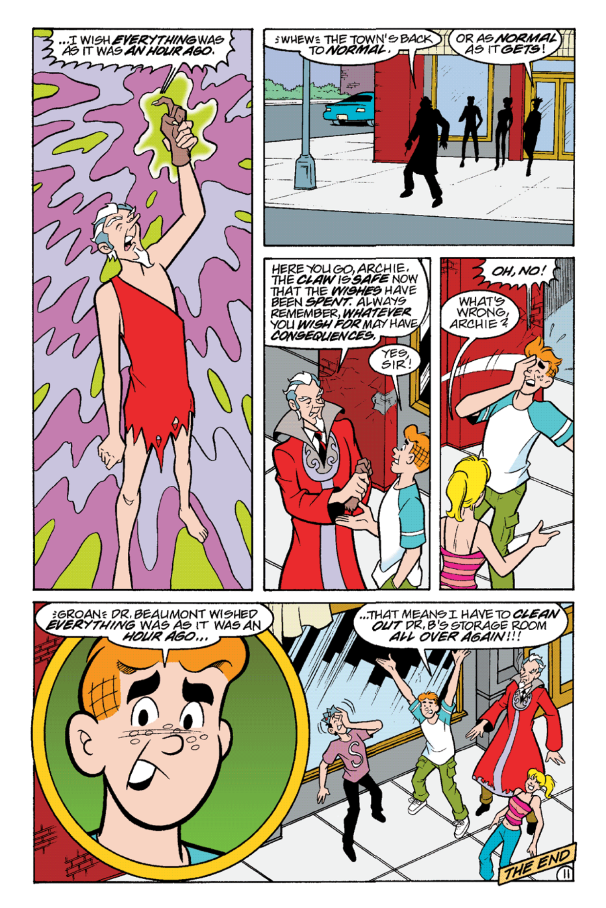 Read online Archie's Weird Mysteries comic -  Issue #21 - 24