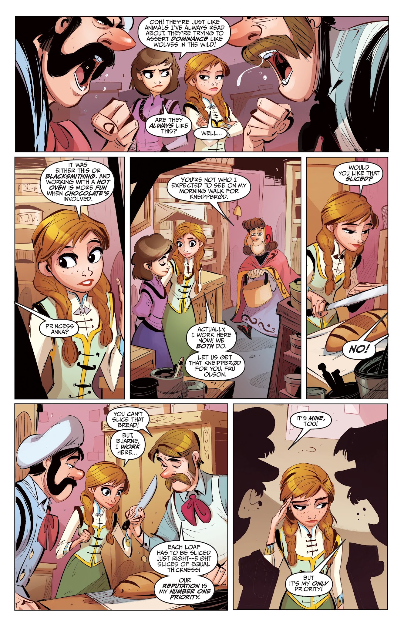 Read online Disney Frozen: Breaking Boundaries comic -  Issue #2 - 4