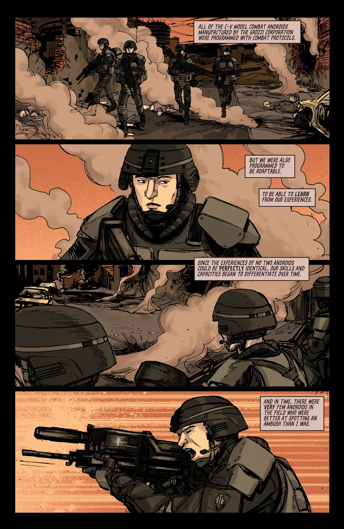 Read online Do Androids Dream of Electric Sheep?: Dust to Dust comic -  Issue # TPB 1 - 76