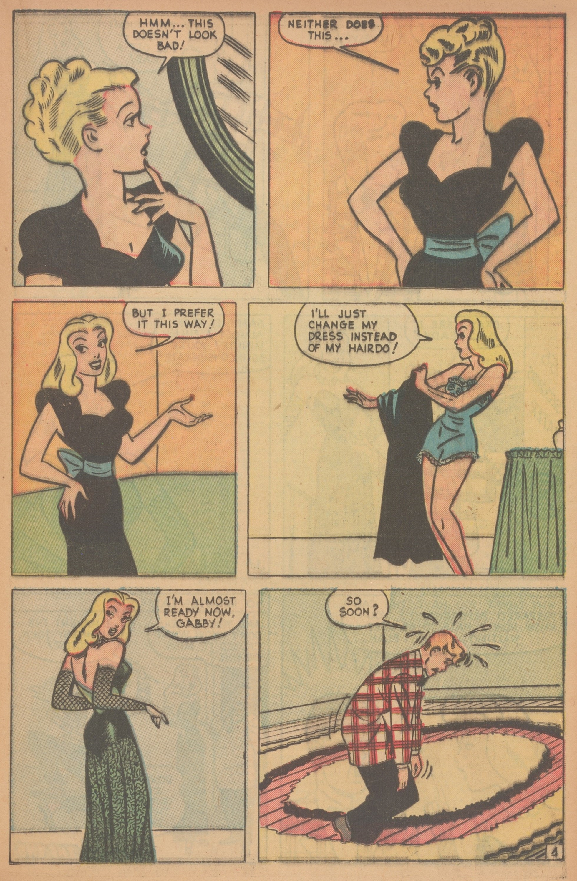 Read online Nellie The Nurse (1945) comic -  Issue #21 - 23