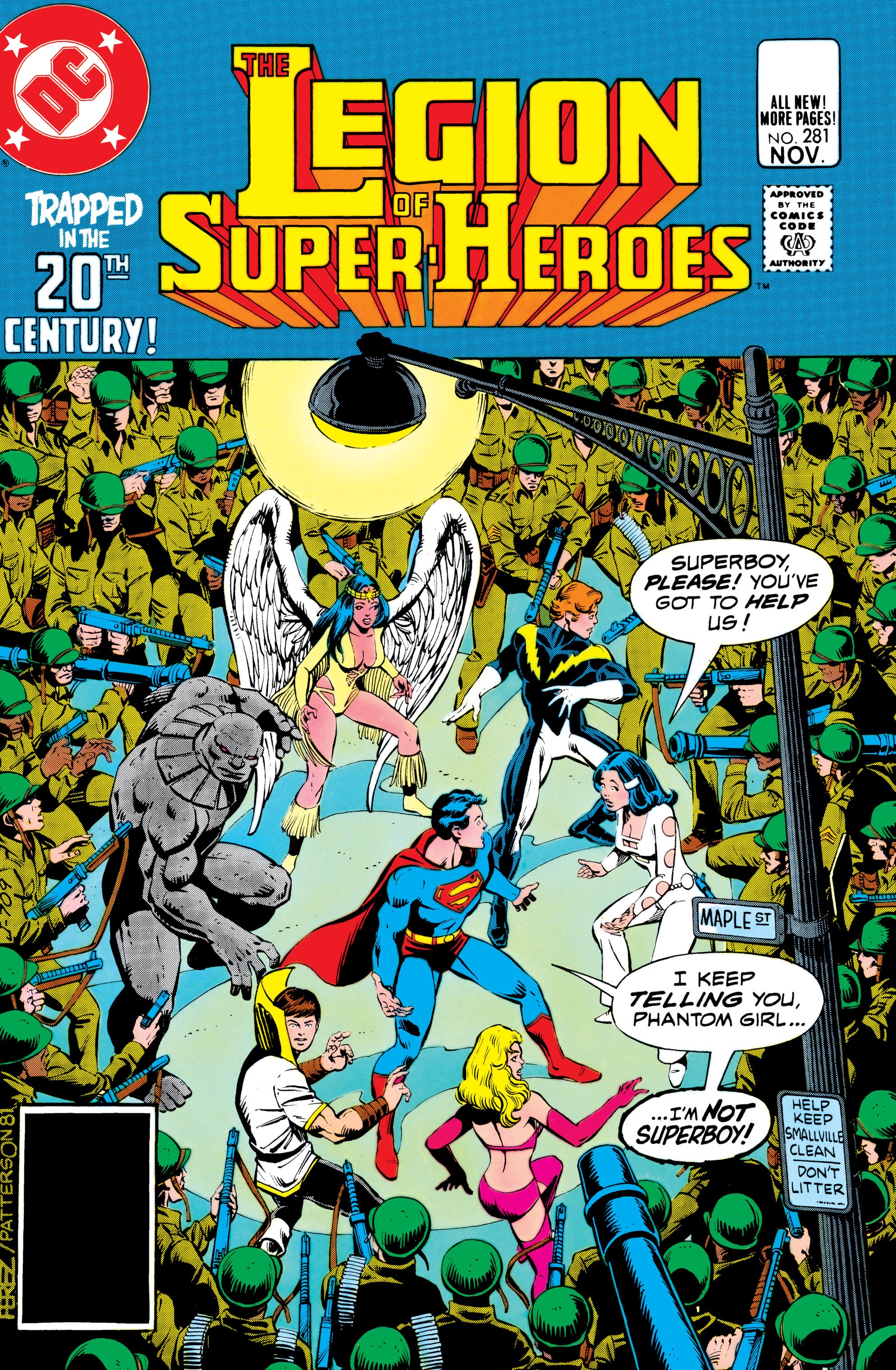 Read online Legion of Super-Heroes (1980) comic -  Issue #281 - 1