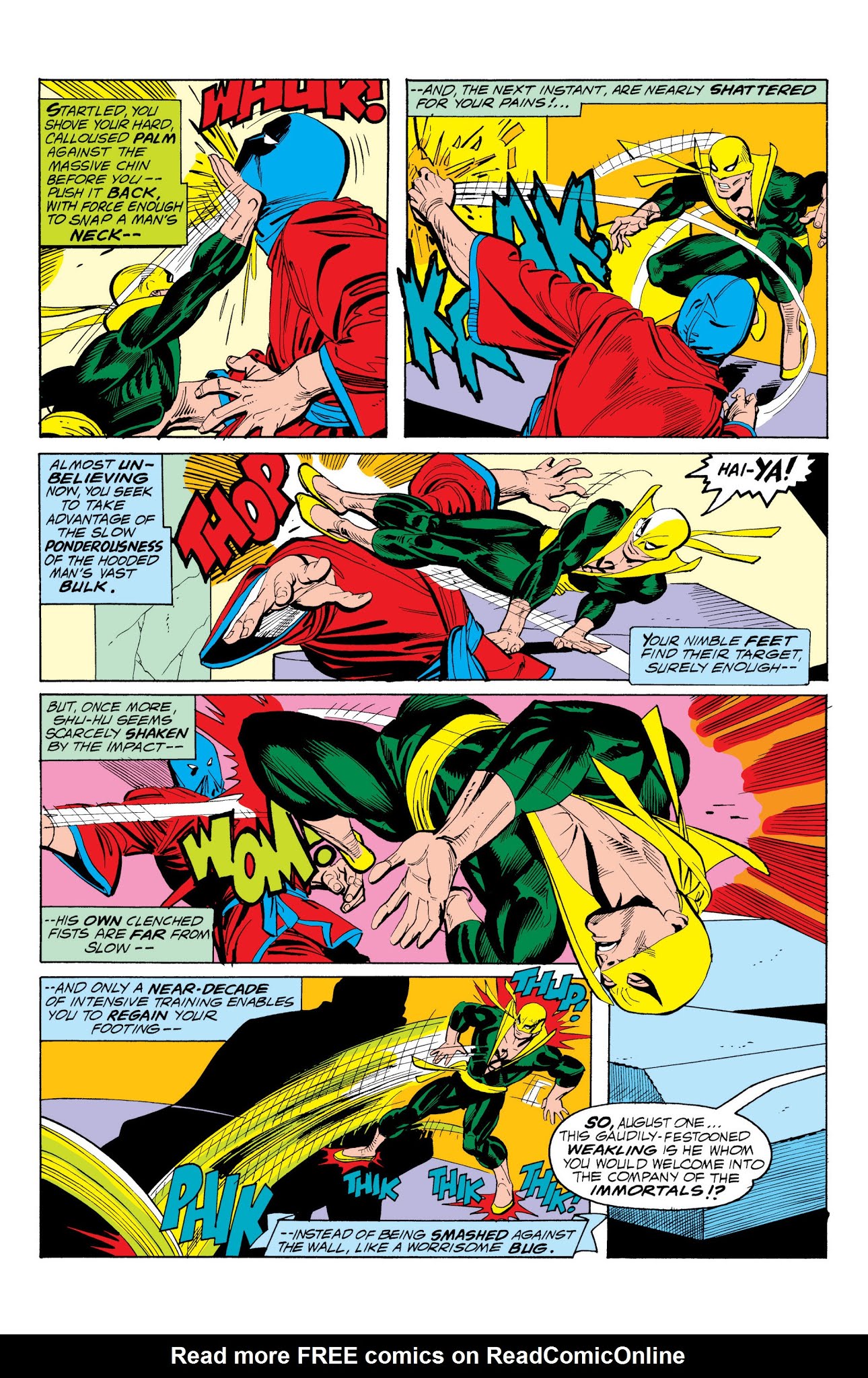 Read online Marvel Masterworks: Iron Fist comic -  Issue # TPB 1 (Part 1) - 17